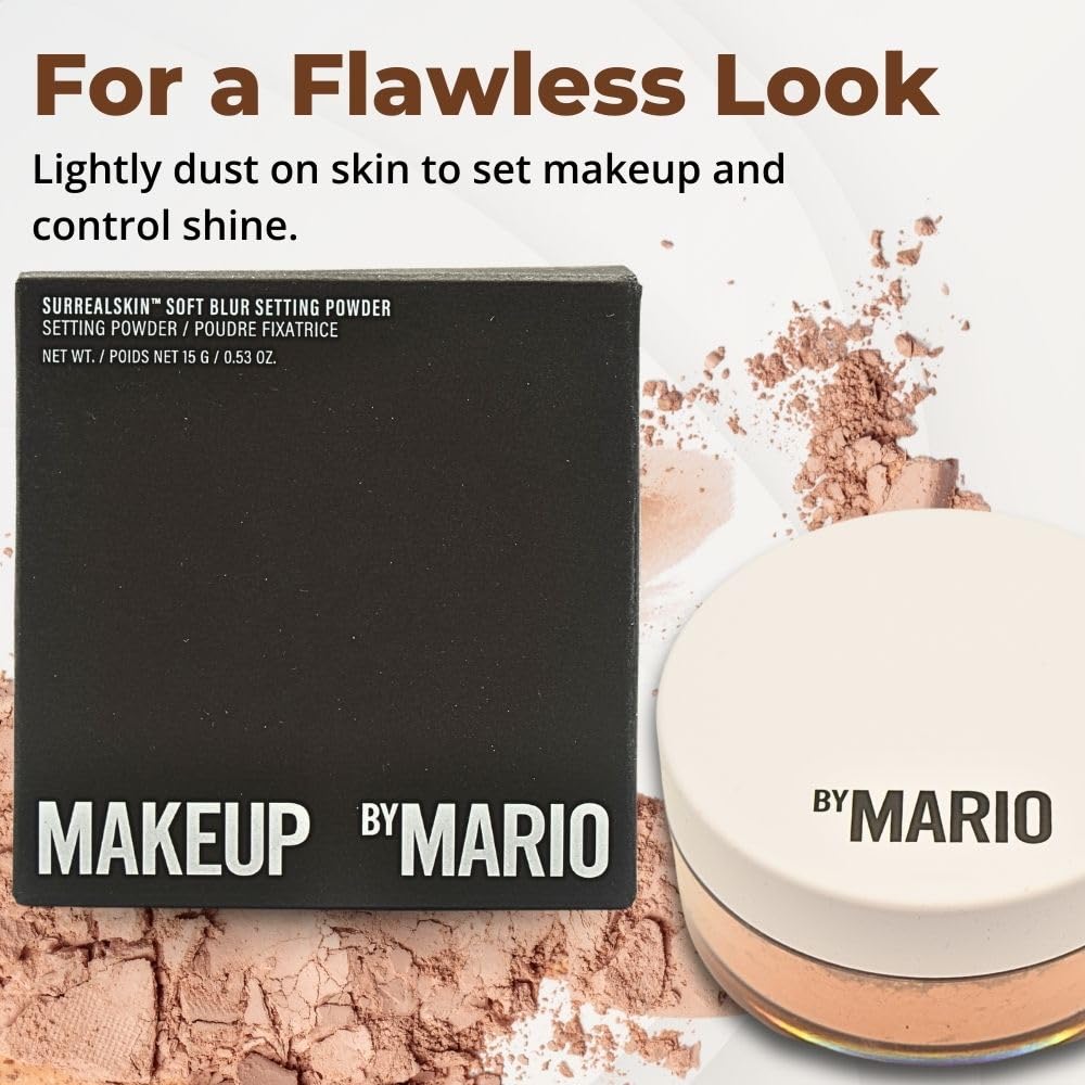Makeup By Mario SurrealSkin Soft Blur Setting Powder - 4 Warm Honey - Image 2