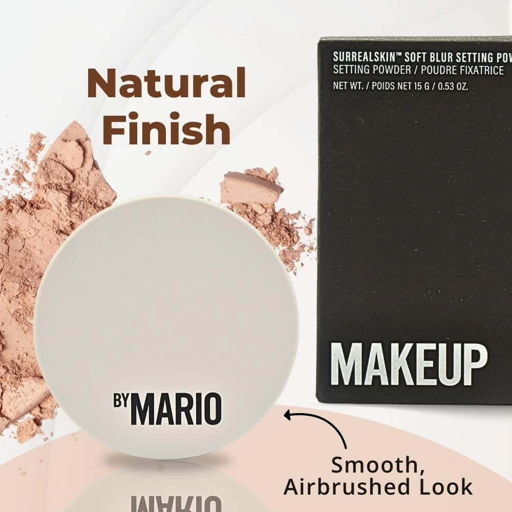 Makeup By Mario SurrealSkin Soft Blur Setting Powder - 4 Warm Honey - Image 6