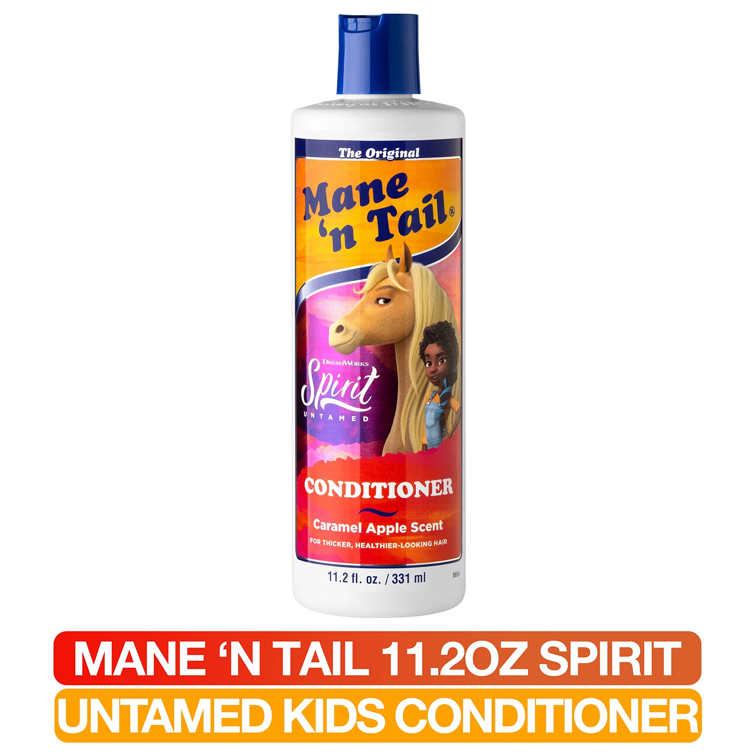 Mane 'n Tail Spirit Untamed Conditioner – Caramel Apple Scented, Gentle Leave-in Conditioner for Silky, Shiny Hair (11.2 oz) - Image 3