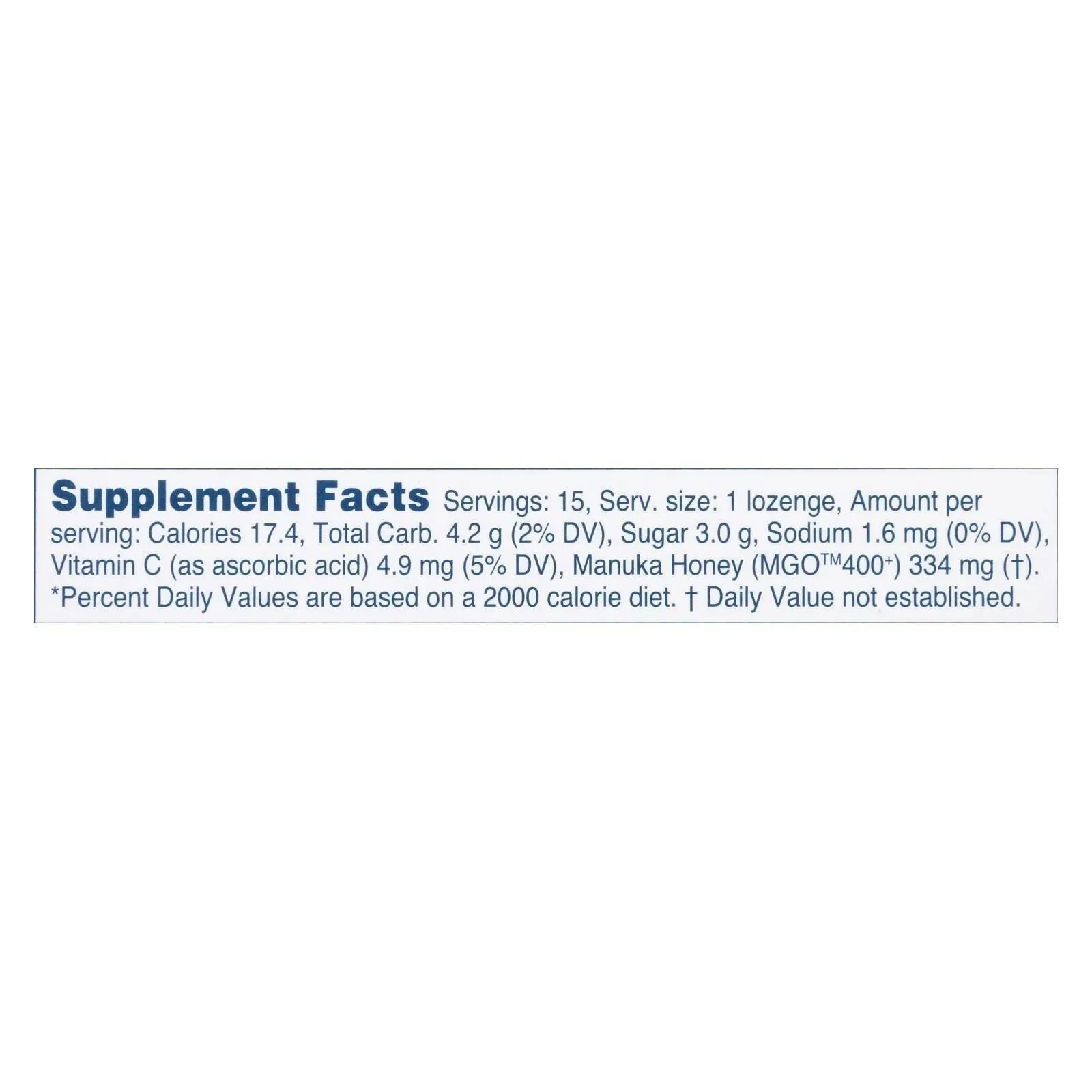 Manuka Health Manuka Honey Lozenges – 15 Blackcurrant Flavored Lozenges – Natural Throat Lozenges Infused with Raw Manuka Honey and Vitamin C for Immune Support - Image 3