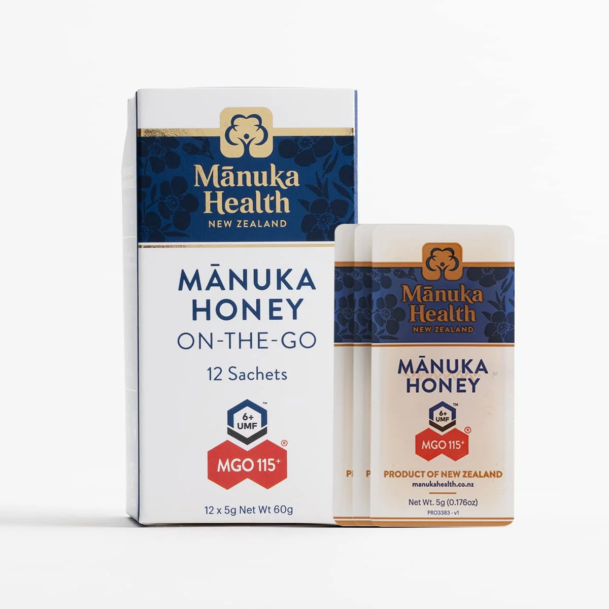 Manuka Health UMF 6+/MGO 115+ Manuka Honey On-The-Go Packets (0.176oz Packets, 12 Count), Superfood, Authentic Raw Honey from New Zealand - Image 2
