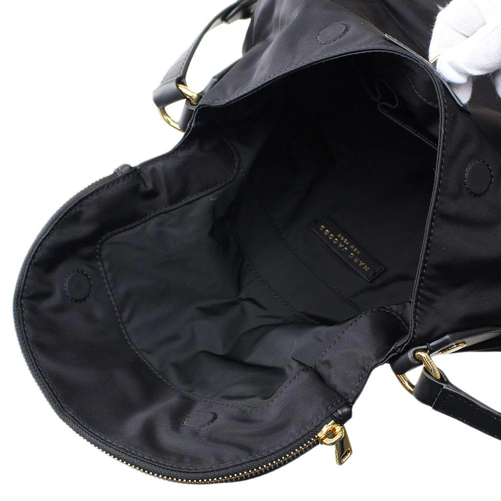 Marc Jacobs Preppy Natasha Nylon Crossbody Bag, Black, Medium - Image 5