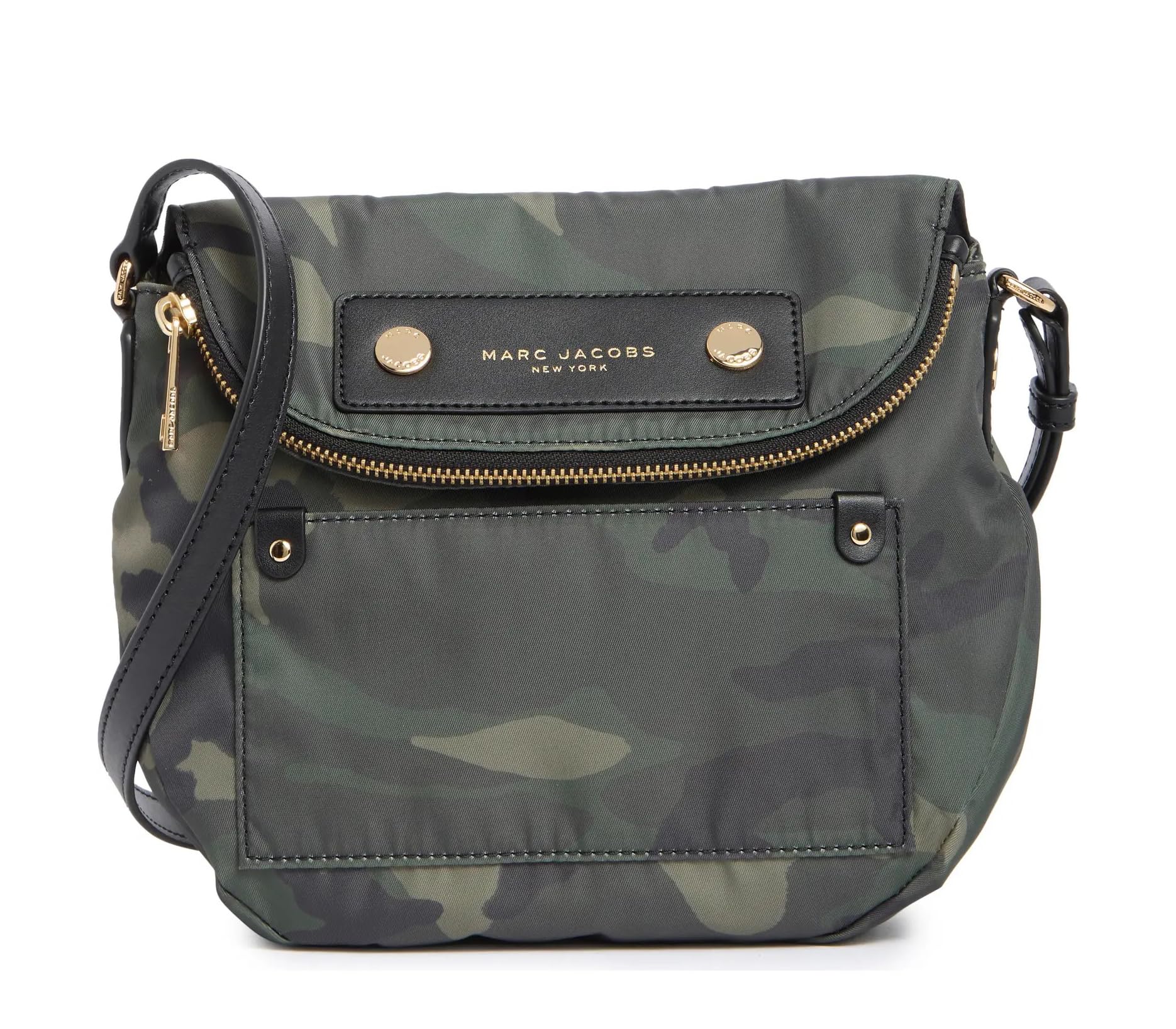 Marc Jacobs Preppy Nylon Mini Natasha Crossbody Bag, Camo Multi