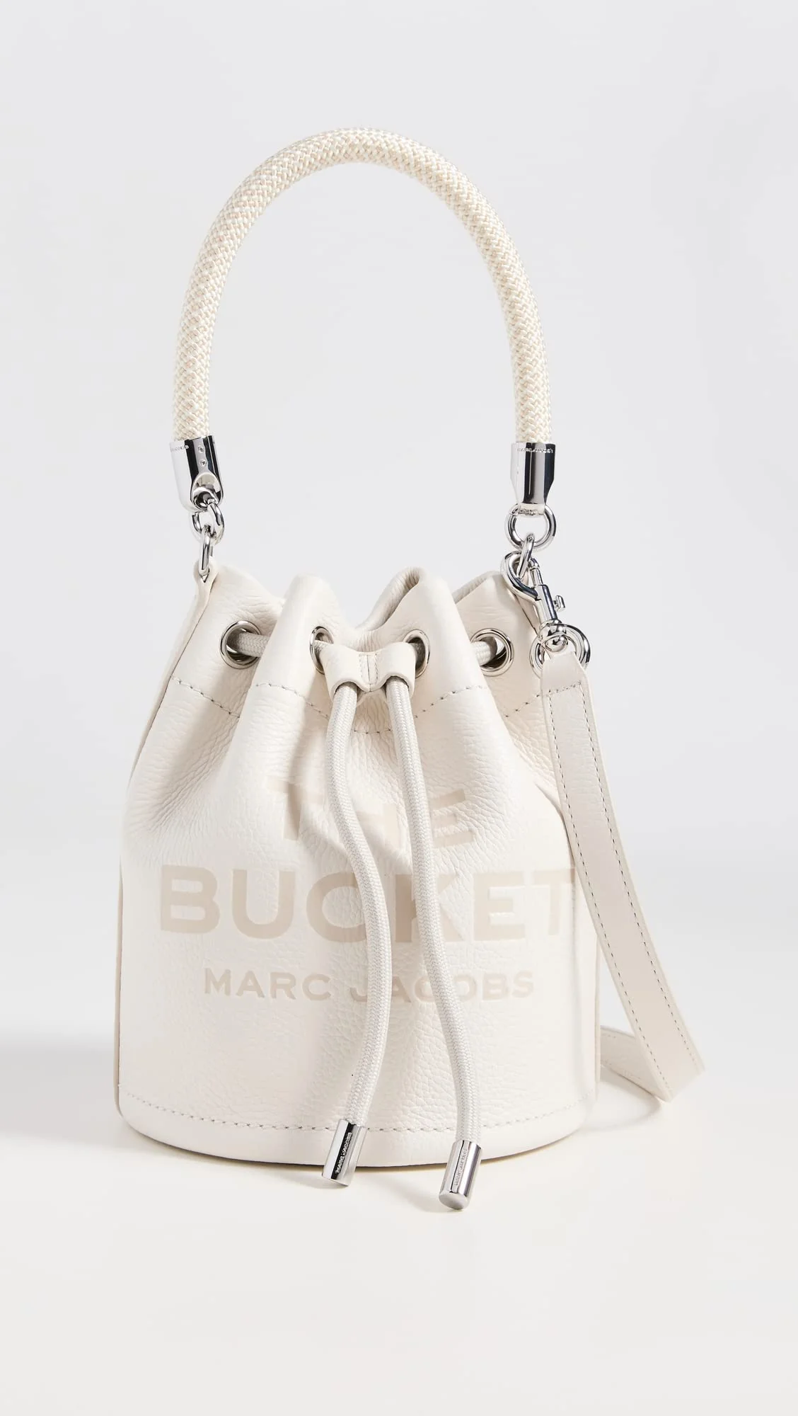Marc Jacobs The Bucket, Cotton/Silver - Image 5