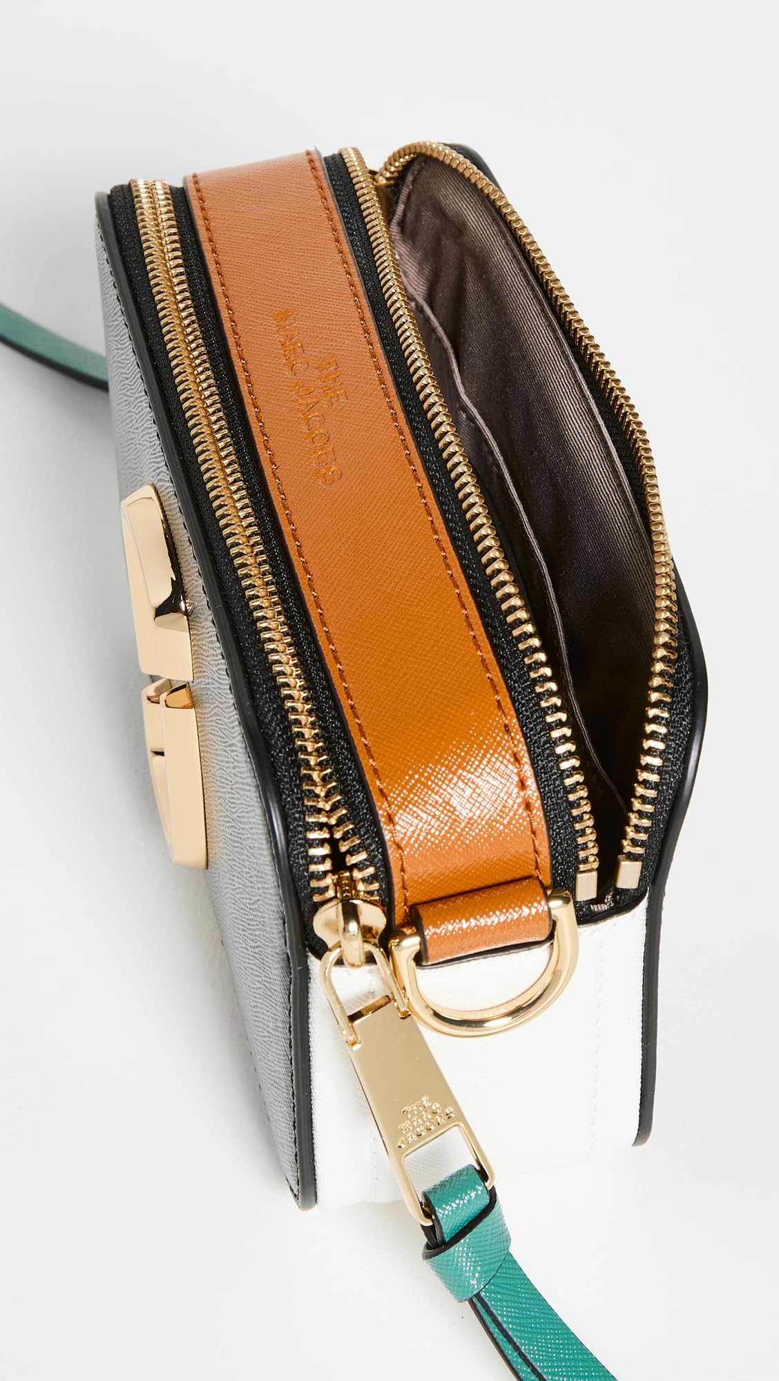 Marc Jacobs Women's Snapshot Camera Bag, Black/Honey Ginger Multi, One Size - Image 2