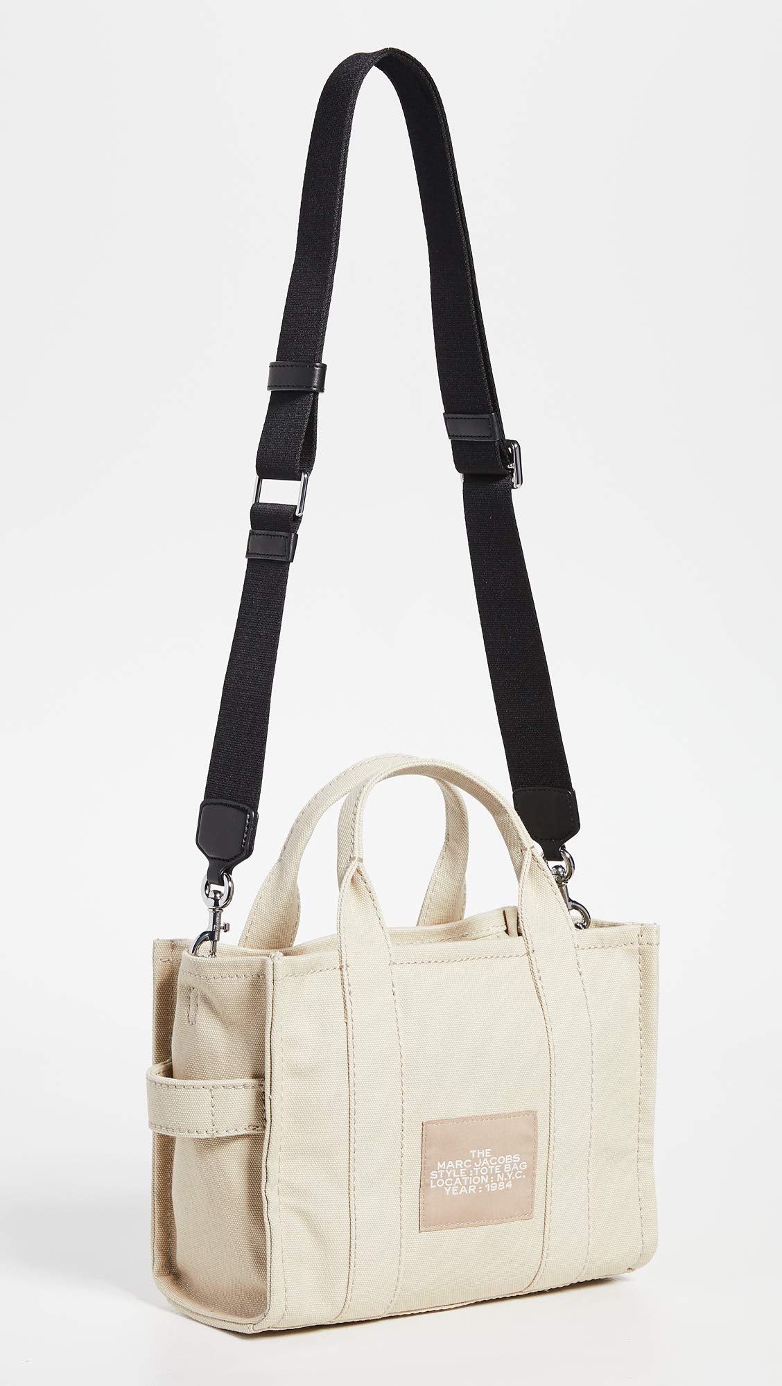 Marc Jacobs Women's The Canvas Small Tote Bag, Beige, Off White, One Size - Image 4