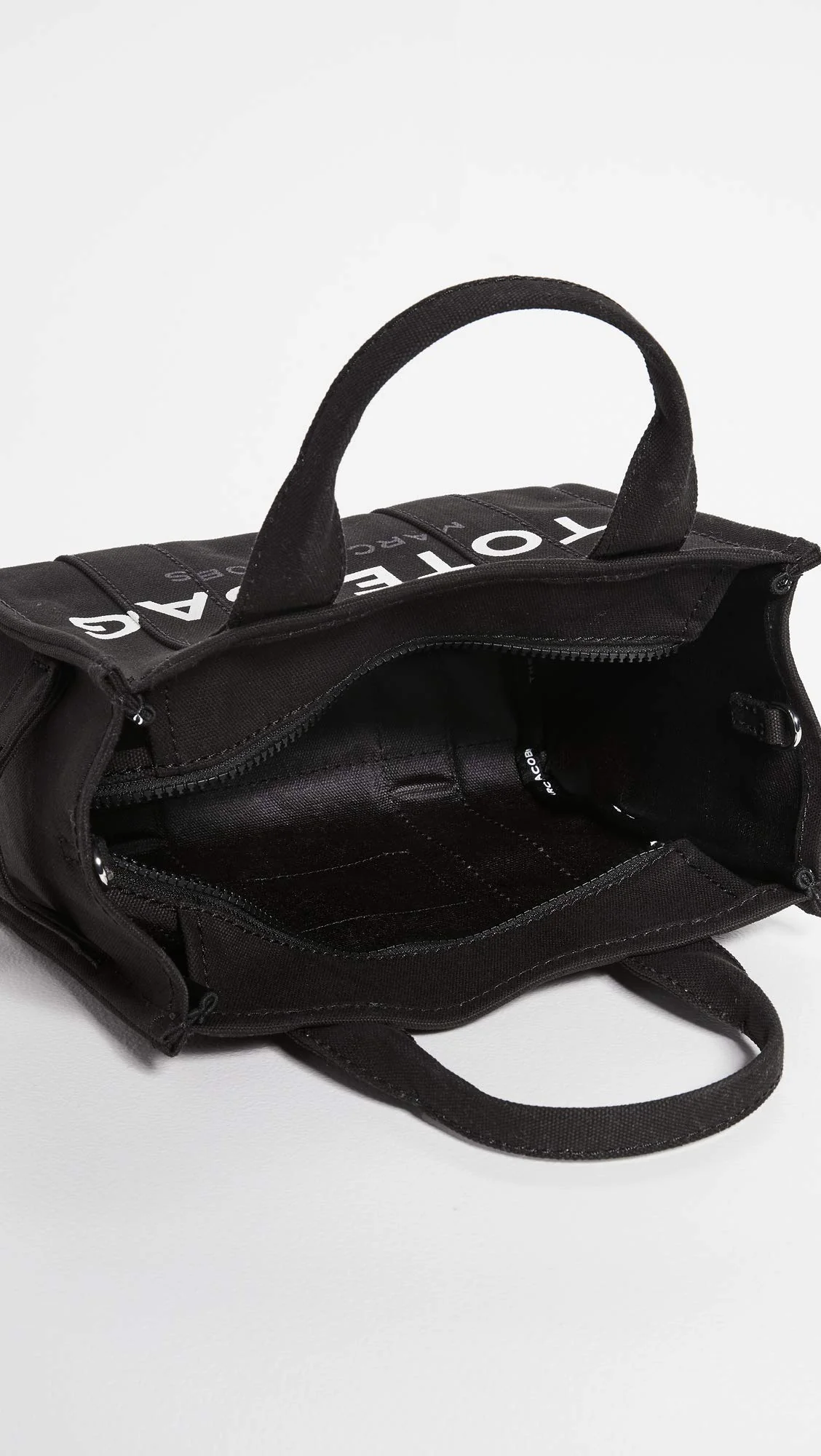 Marc Jacobs Women's The Canvas Small Tote Bag, Black, One Size - Image 2