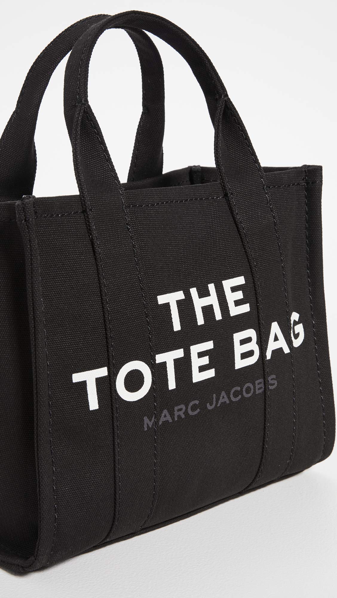 Marc Jacobs Women's The Canvas Small Tote Bag, Black, One Size - Image 3