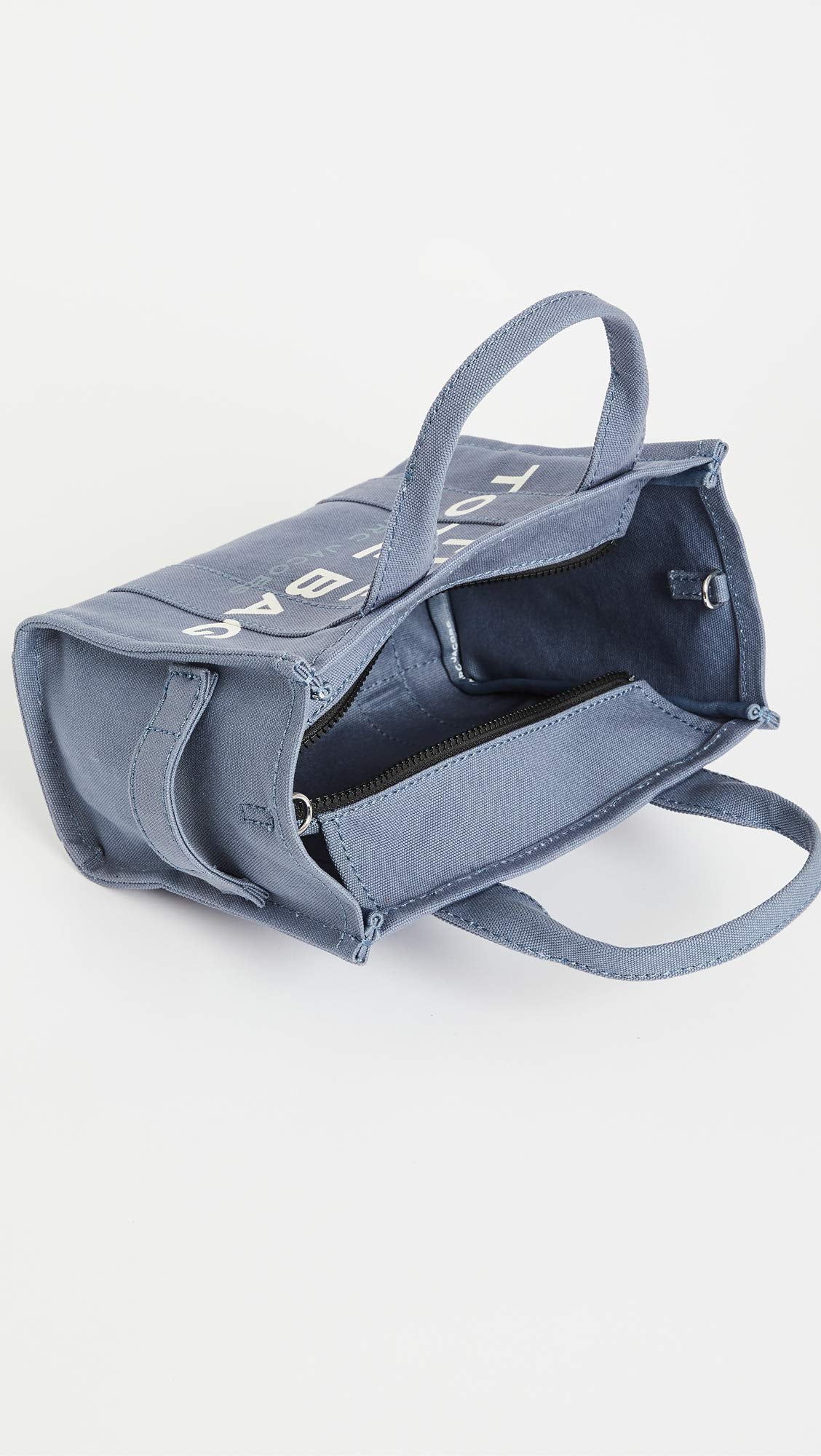 Marc Jacobs Women's The Canvas Small Tote Bag, Blue Shadow, One Size - Image 3