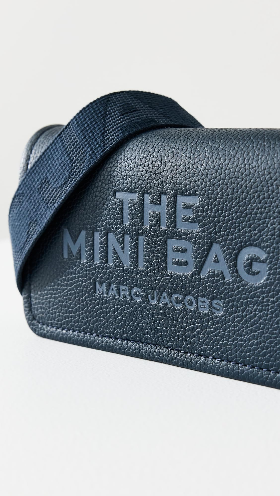 Marc Jacobs Womens The Leather Mini Bag Blue Sea One Size - Image 3