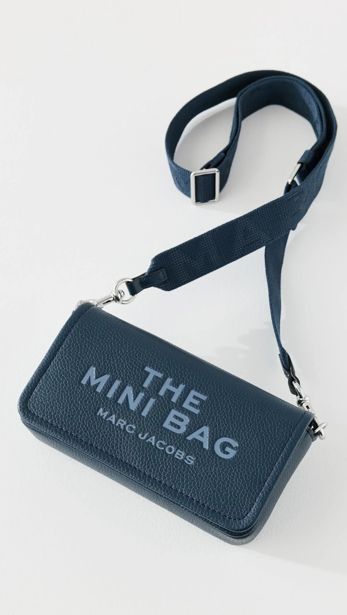 Marc Jacobs Womens The Leather Mini Bag Blue Sea One Size - Image 5