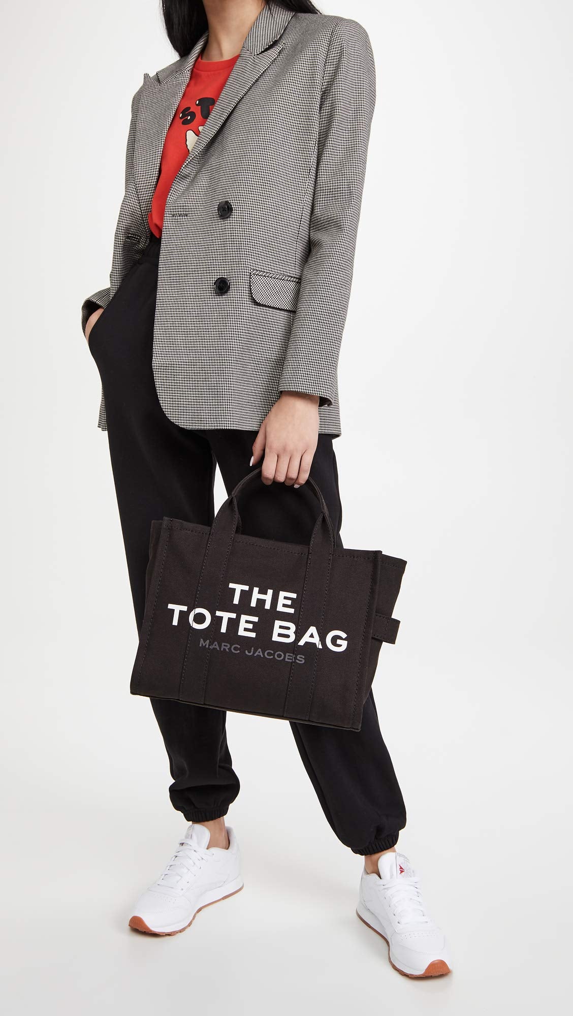 Marc Jacobs Womens The Medium Tote Bag Black One Size - Image 6