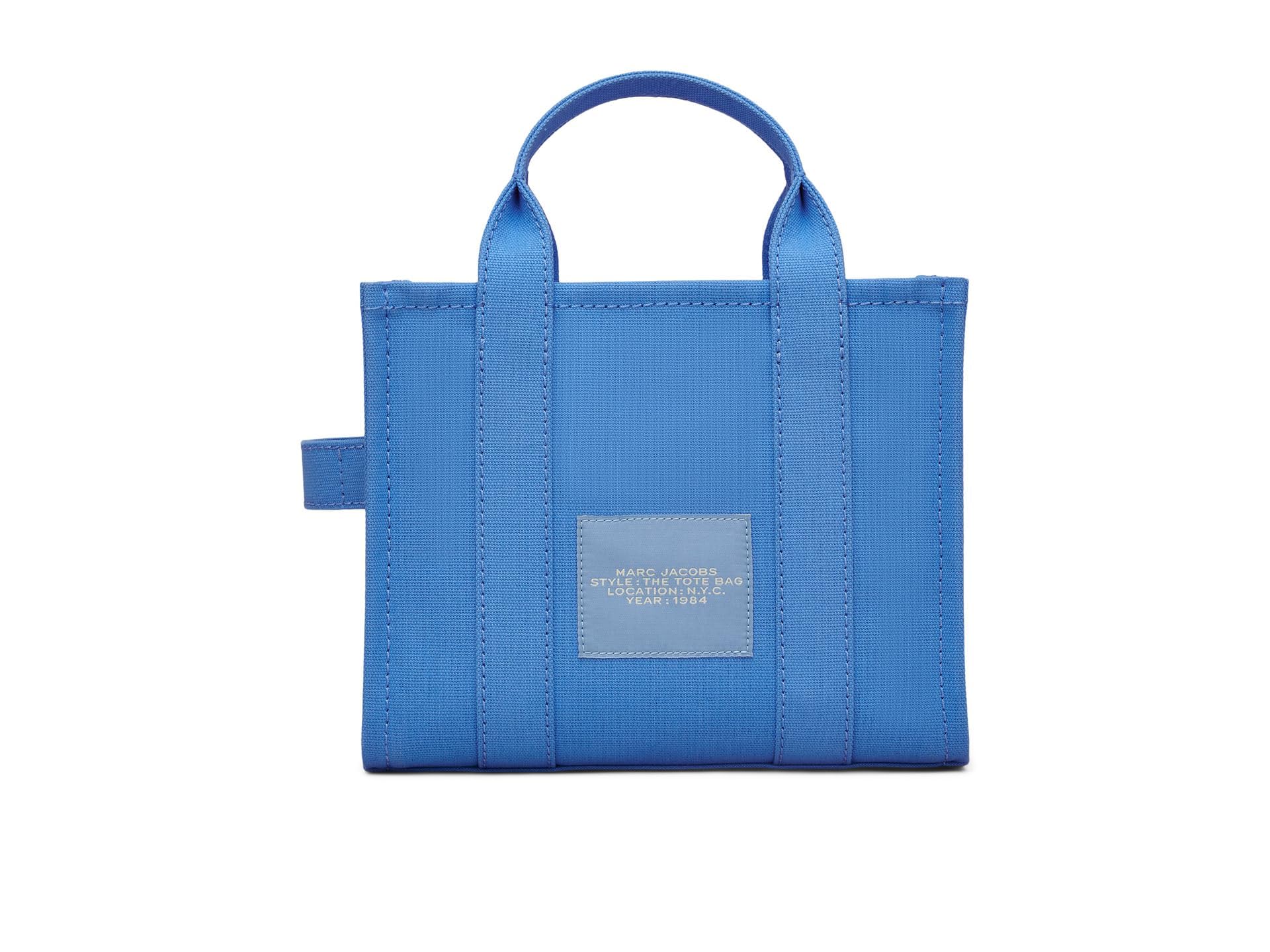 Marc Jacobs Womens The Small Tote Bag Spring Blue One Size - Image 4
