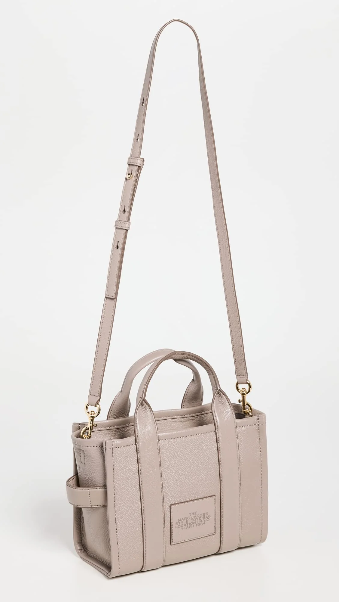 Marc Jacobs Womens The Small Tote, Cement, One Size - Image 4