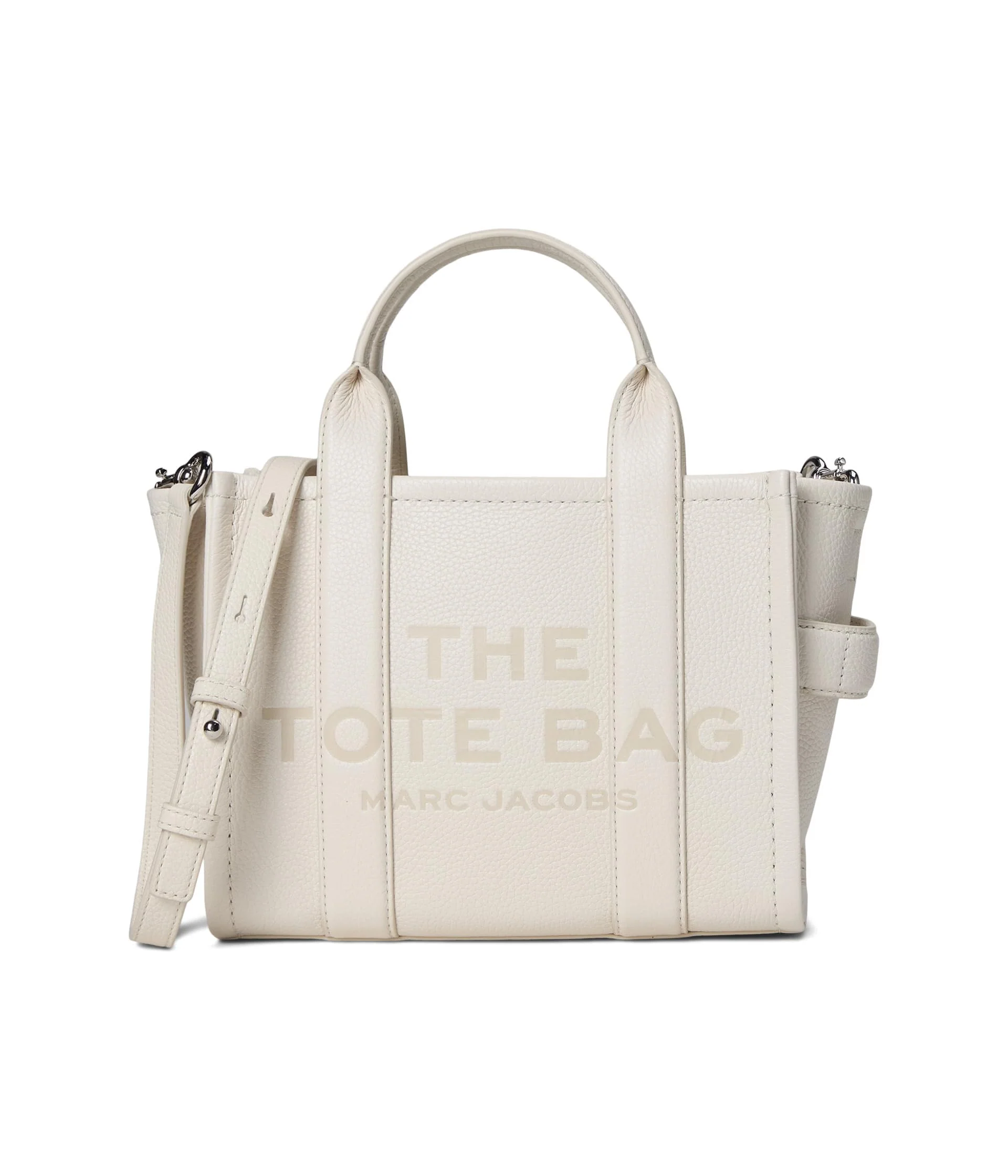 Marc Jacobs Womens The Small Tote Cotton/Silver Onesize