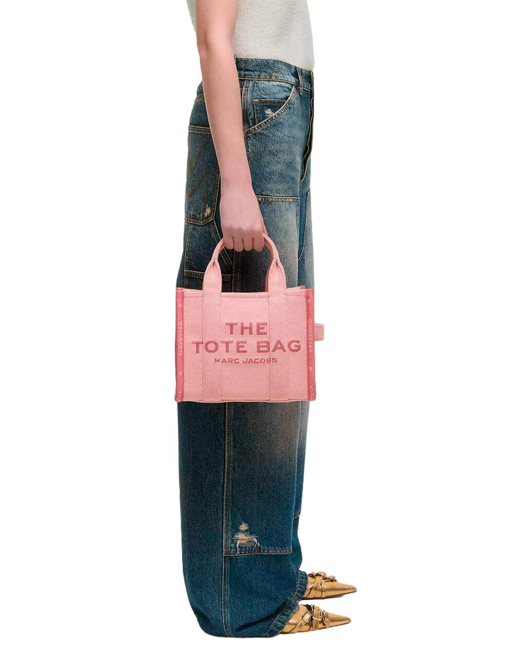 Marc Jacobs, Womens, The Small Tote, Rose, One-Size - Image 3