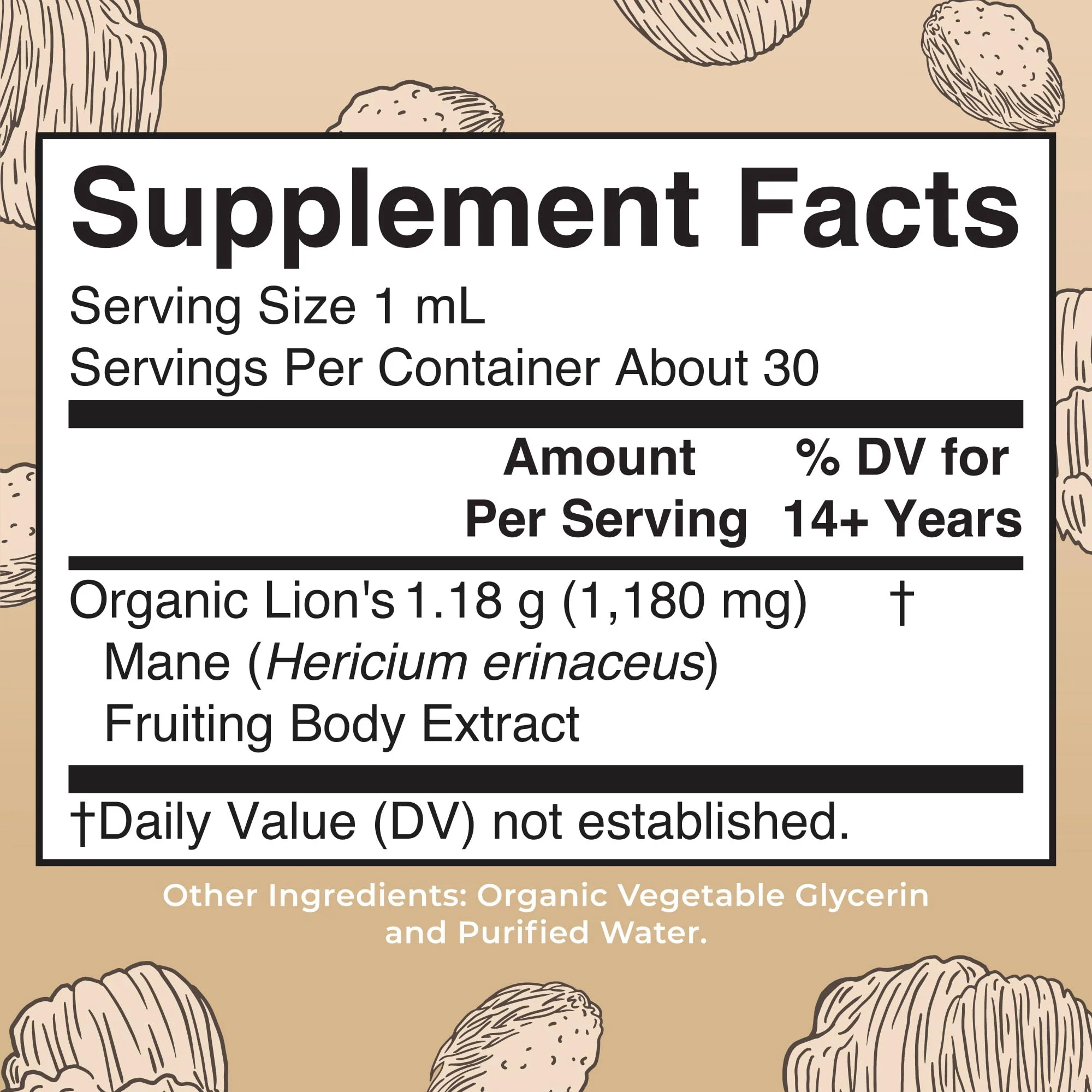 MaryRuth Organics Lions Mane Mushroom Supplement, Up to 1 Month Supply, Nootropic USDA Organic Lions Mane Extract Nervine Herbal Liquid Drops, Brain Health Non-GMO Vegan Alcohol Free Tincture, 1 Fl Oz - Image 9