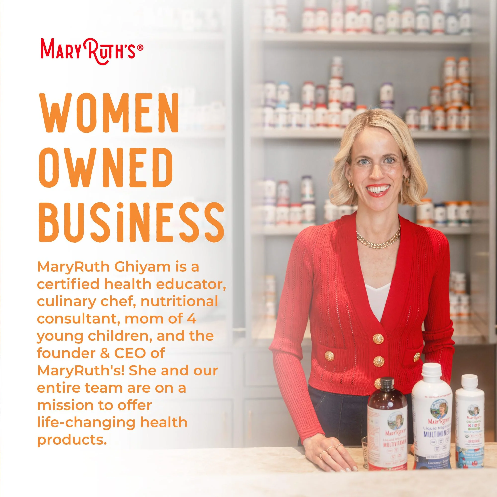 MaryRuth Organics Vitamin D USDA Organic | VIT D3 Liquid | Sugar Free | Liquid VIT D Spray Immune Support for Adults & Kids | Bone Health| Vegan | Gluten Free | Non-GMO | 30 Servings - Image 2