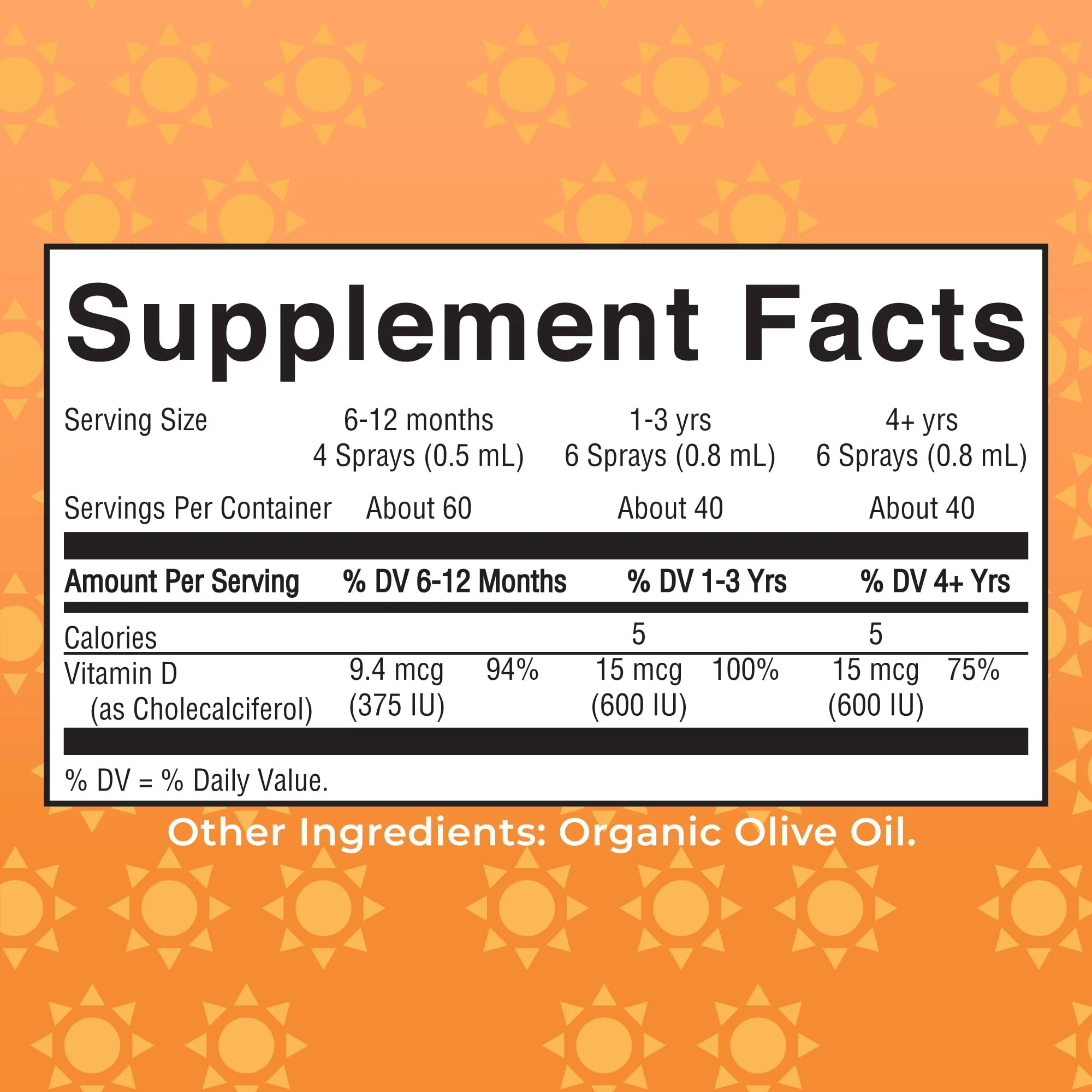 MaryRuth Organics Vitamin D USDA Organic | VIT D3 Liquid | Sugar Free | Liquid VIT D Spray Immune Support for Adults & Kids | Bone Health| Vegan | Gluten Free | Non-GMO | 30 Servings - Image 9
