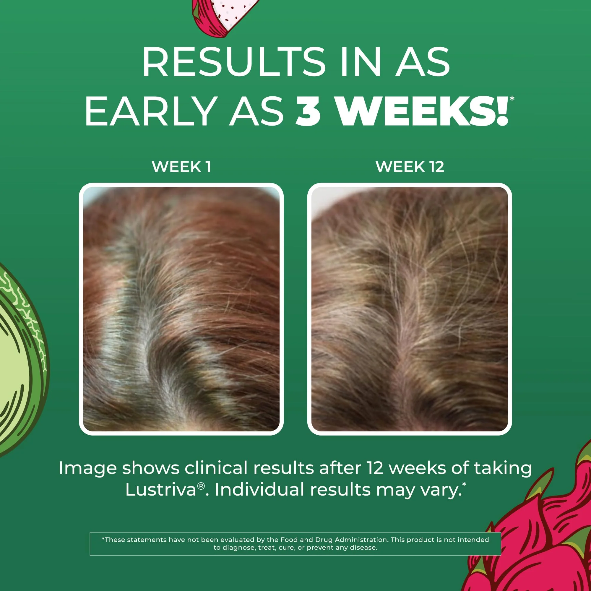 MARYRUTH'S Liquid Multivitamin + Hair Growth | Biotin 10000mcg | Lustriva Hair Growth Supplement | Clinically Tested in Women for Thicker Hair & Facial Wrinkle | Skin Care | Ages 18+ | 15.22 Fl Oz - Image 8