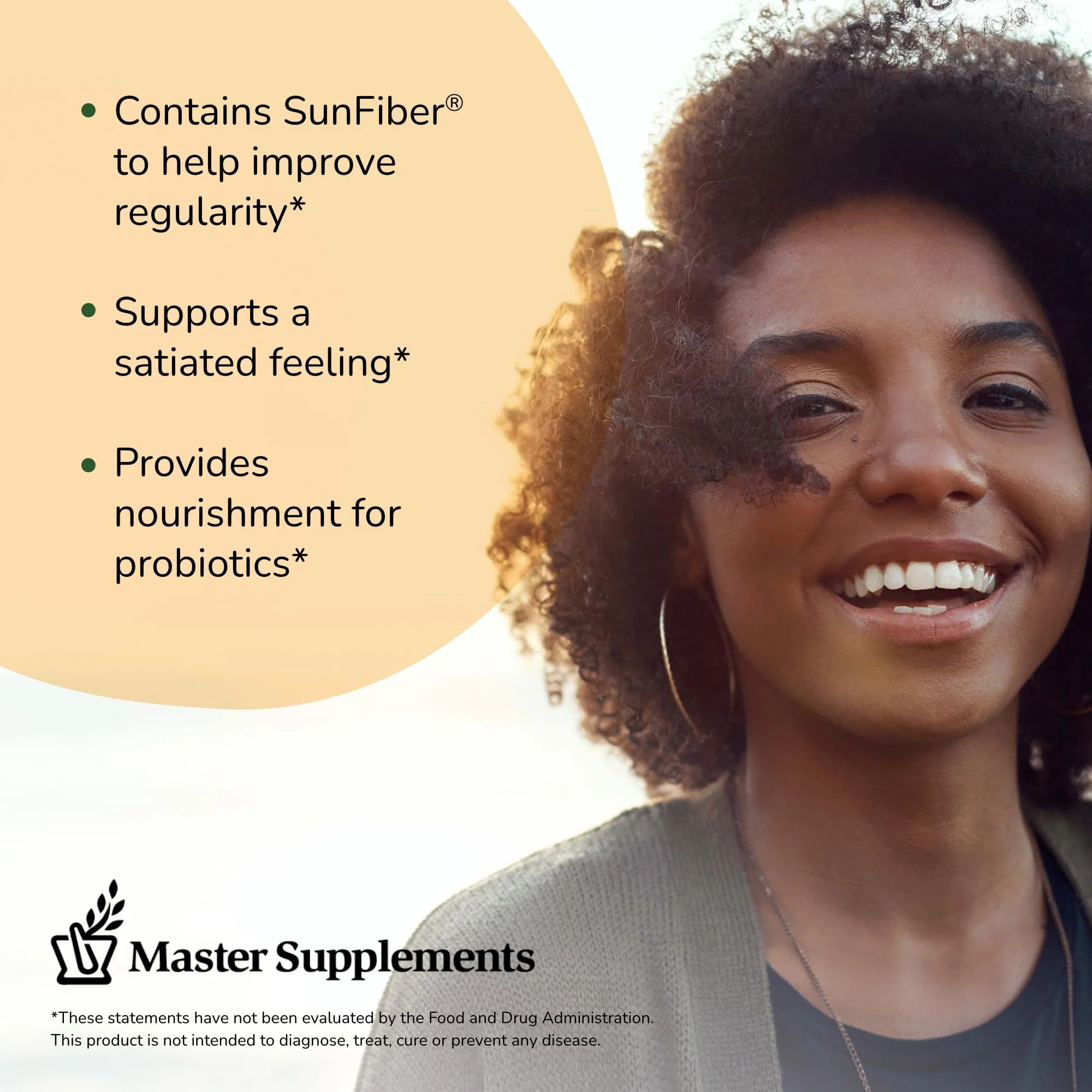 Master Supplements TruFiber - 6.35 oz - Prebiotic Fiber to Help Boost Probiotic Growth - Supports Digestive Health - Vegan, Gluten Free - 50 Servings - Image 4