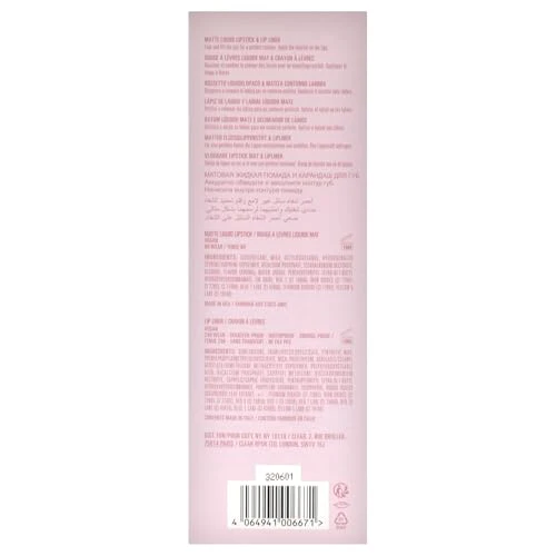 Matte Lip Kit - 802 Candy by Kylie Cosmetics for Women - 2 Pc 0.10 oz Matte Liquid Lipstick, 0.03 oz Lip Liner - Image 2