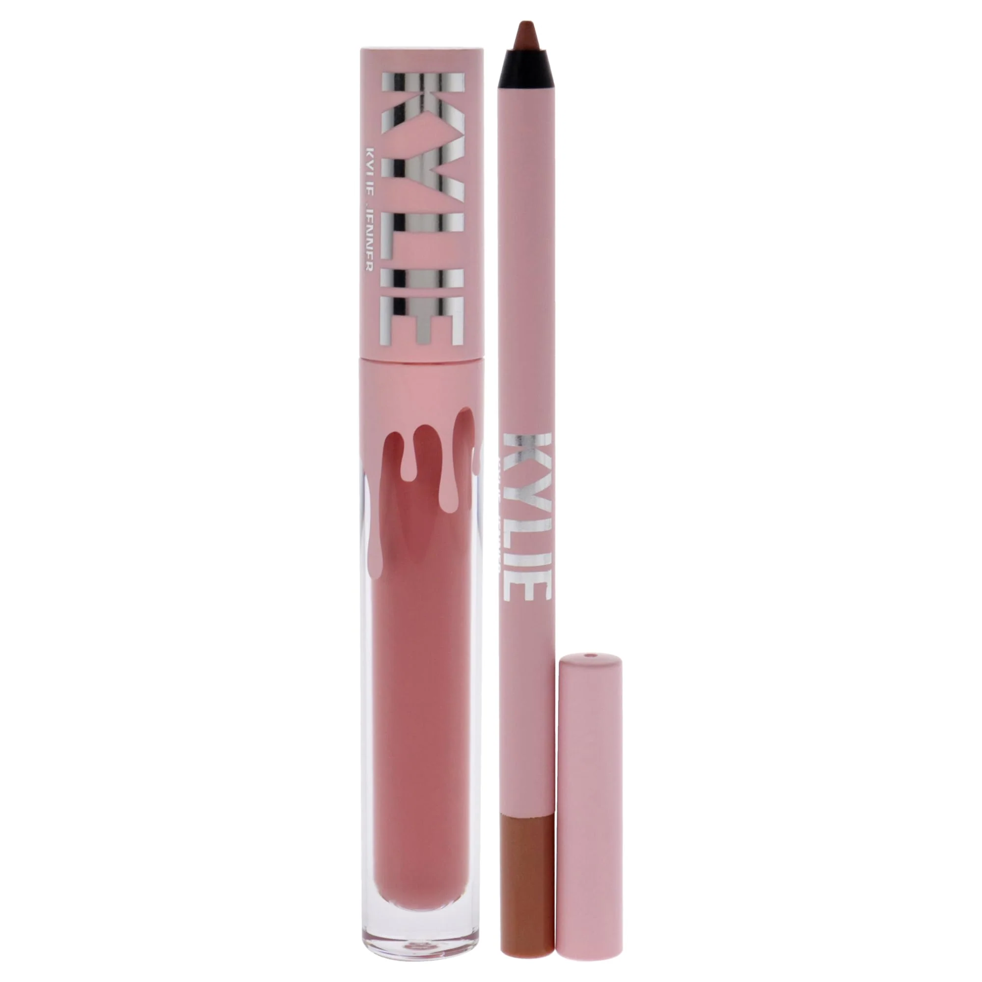 Matte Lip Kit - 808 Kylie by Kylie Cosmetics for Women - 2 Pc 0.10oz Matte Liquid Lipstick, 0.039oz Lip Liner - Image 5