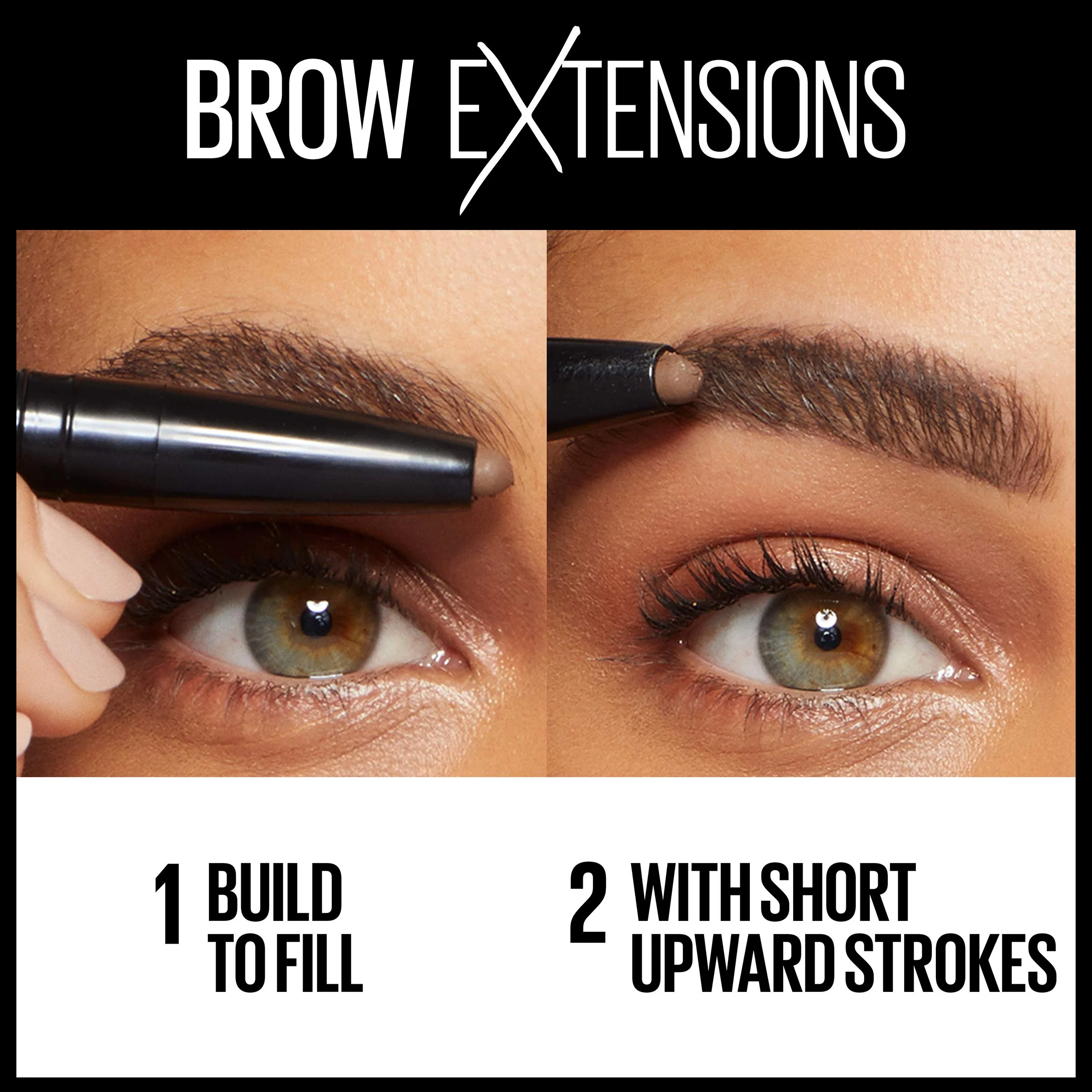 Maybelline Brow Extensions Fiber Pomade Crayon Eyebrow Makeup, Blonde, 1 Count - Image 4