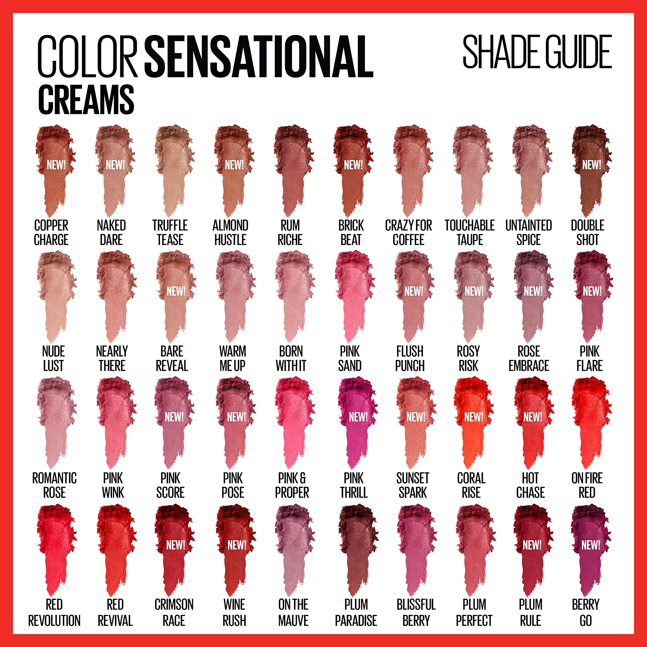 Maybelline Color Sensational Lipstick, Lip Makeup, Cream Finish, Hydrating Lipstick, Crazy for Coffee, Nude Pink ,1 Count - Image 5