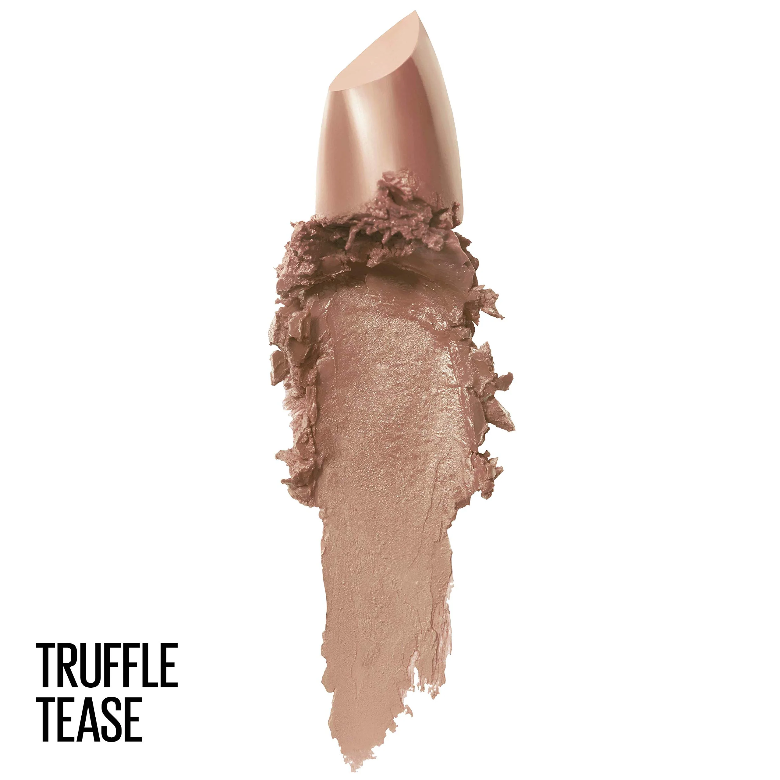 Maybelline Color Sensational Lipstick, Lip Makeup, Cream Finish, Hydrating Lipstick, Nude, Pink, Red, Plum Lip Color, Truffle Tease, 0.15 oz; (Packaging May Vary) - Image 8