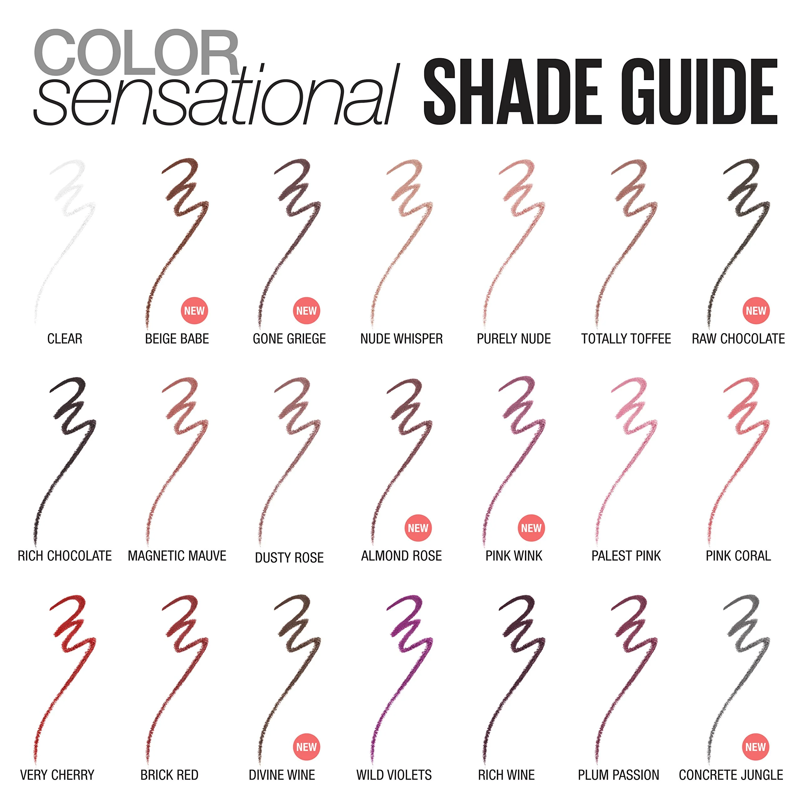 Maybelline Color Sensational Shaping Lip Liner with Self-Sharpening Tip, Beige Babe, Nude, 1 Count - Image 5