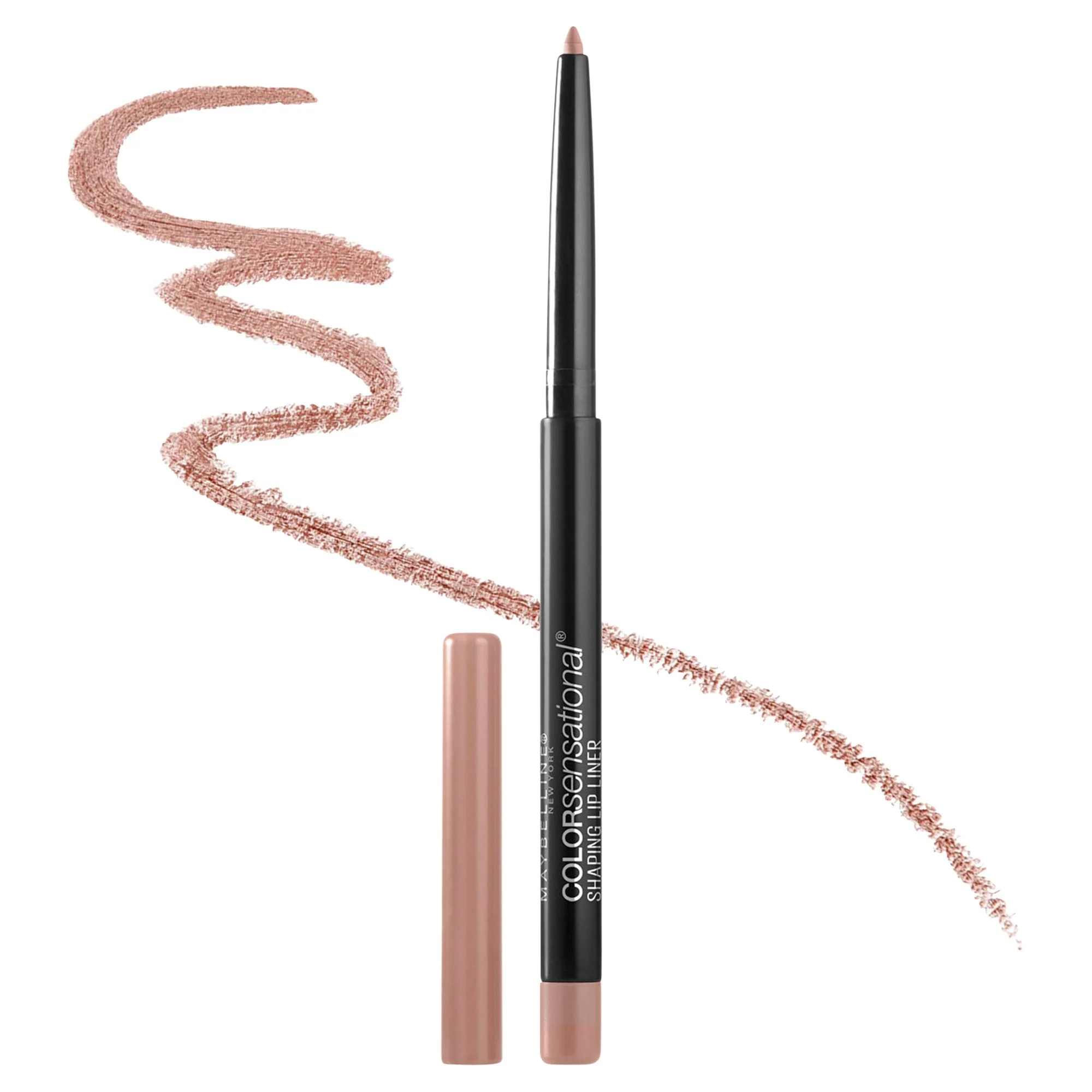 Maybelline Color Sensational Shaping Lip Liner with Self-Sharpening Tip, Nude Whisper, Nude, 1 Count - Image 4