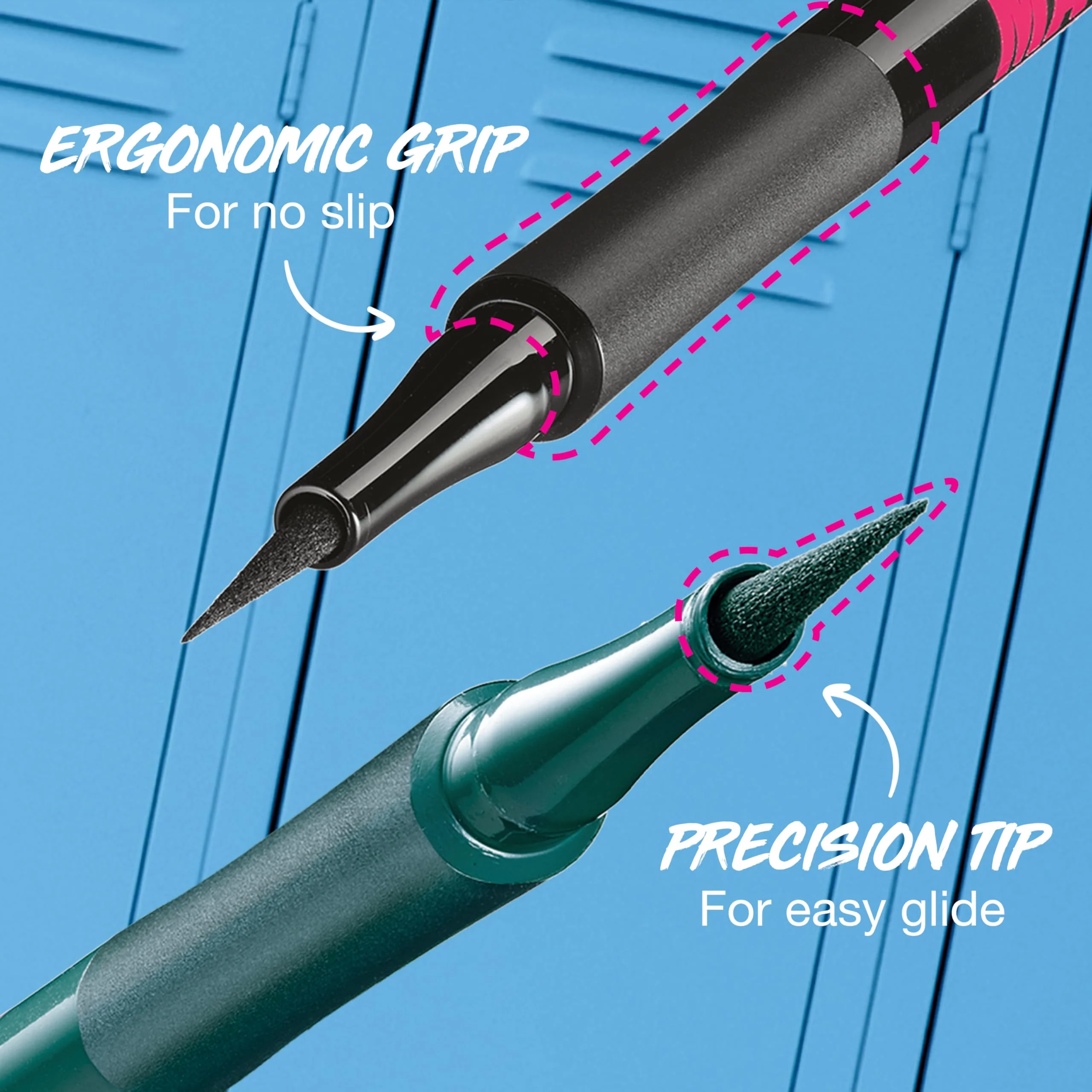 Maybelline Eyestudio Master Precise All Day Waterproof Liquid Eyeliner Makeup, Forest Brown, 1 Count (Packaging May Vary) - Image 8