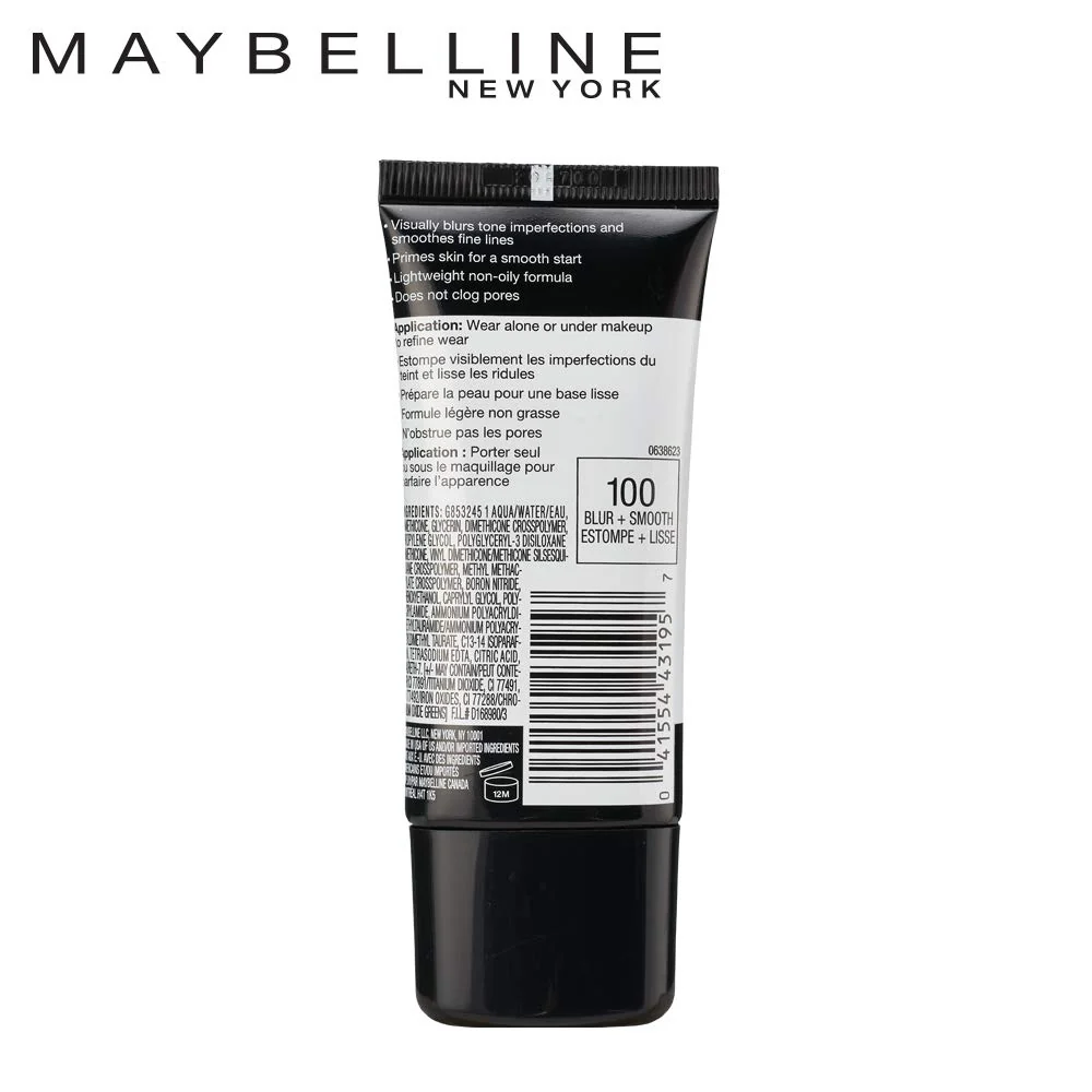 Maybelline Face Studio Master Prime Face Primer Makeup Base, Blur + Smooth, 1 Count - Image 8