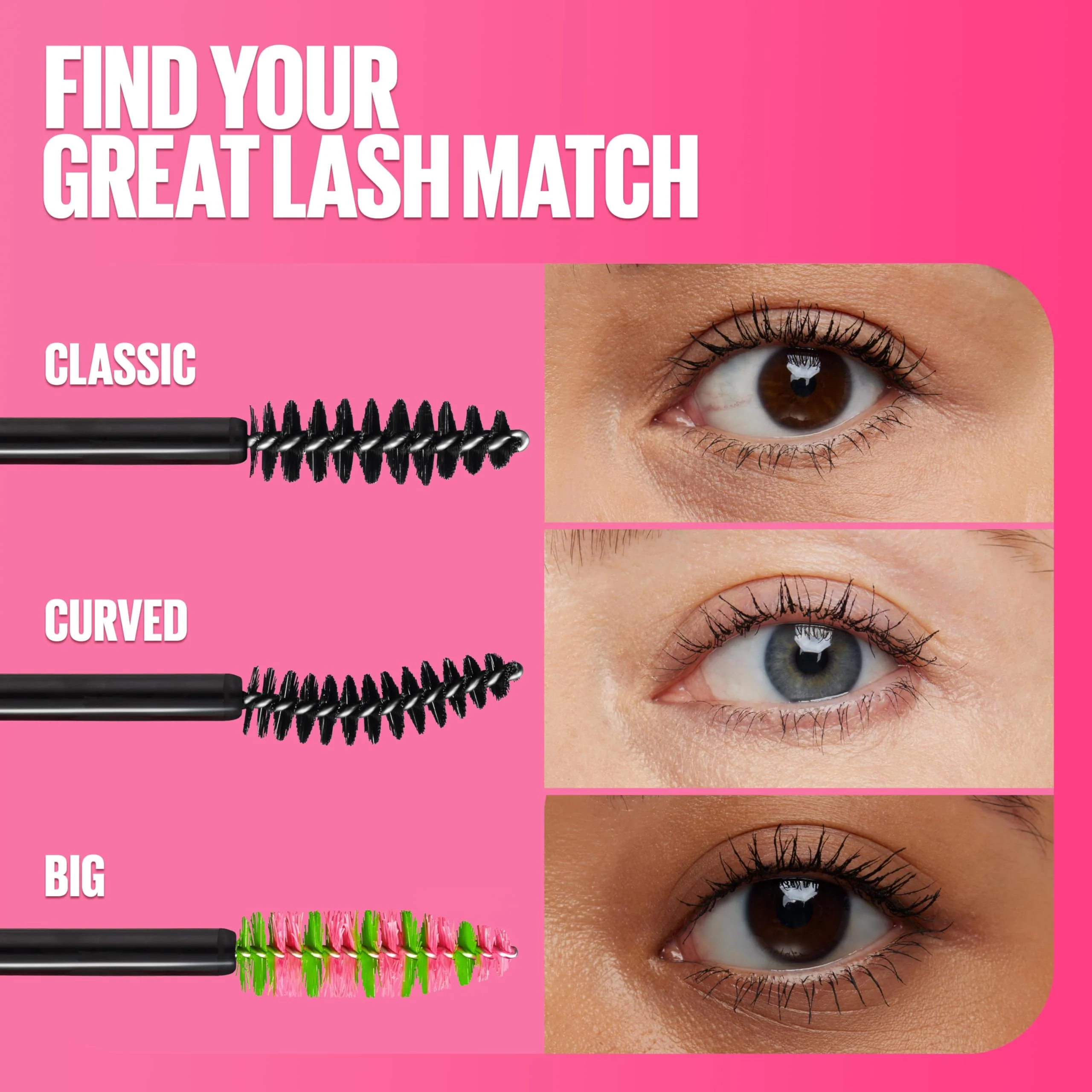 Maybelline Great Lash Clear Mascara, Conditioning Formula for Lashes and Eyebrows for a Natural Eye Makeup Look, 1 Count - Image 3
