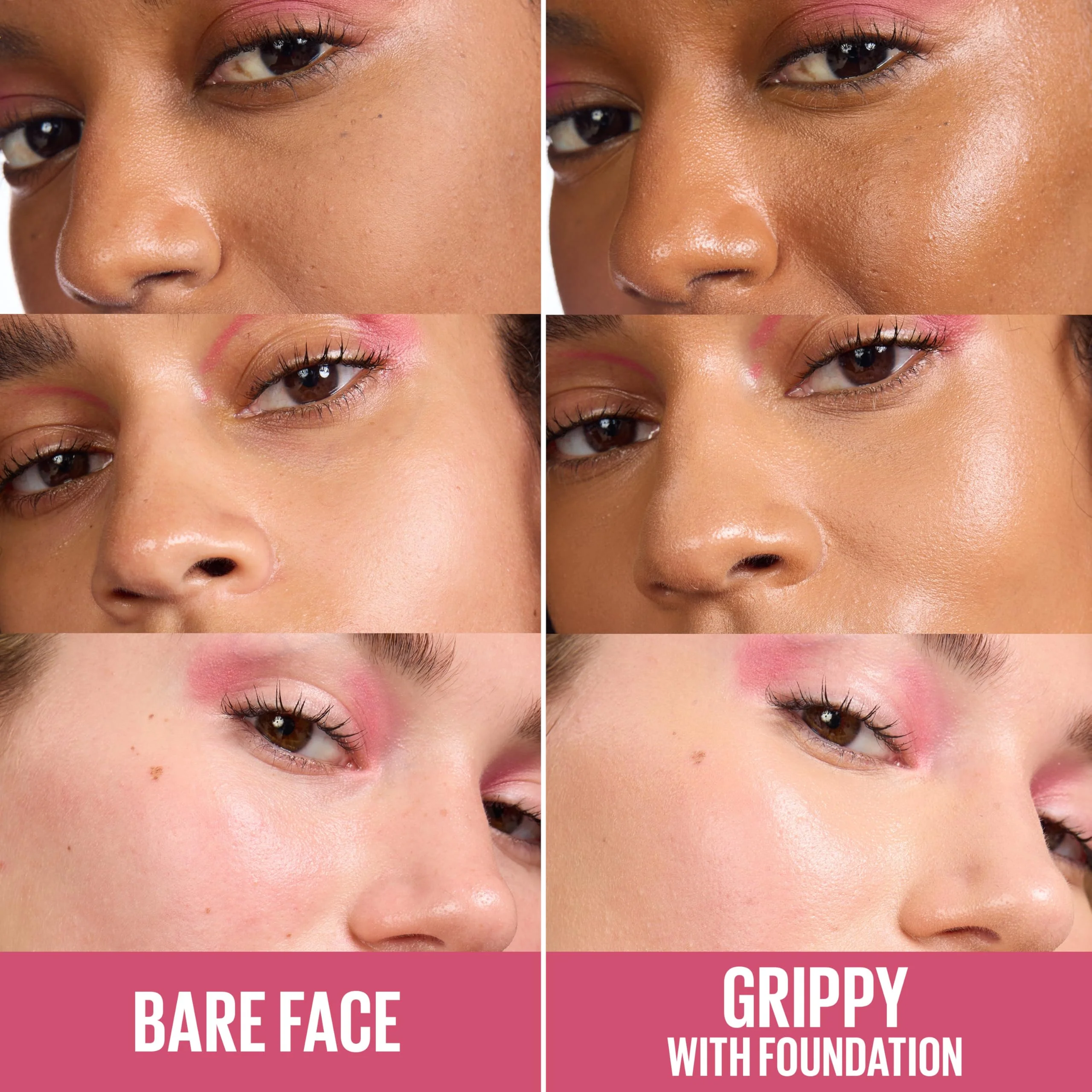 Maybelline Grippy Serum Primer, Hydrating Makeup Primer with 2% Niacinamide For Up To 24HR Make Up Wear, Clear, 1 Count - Image 7