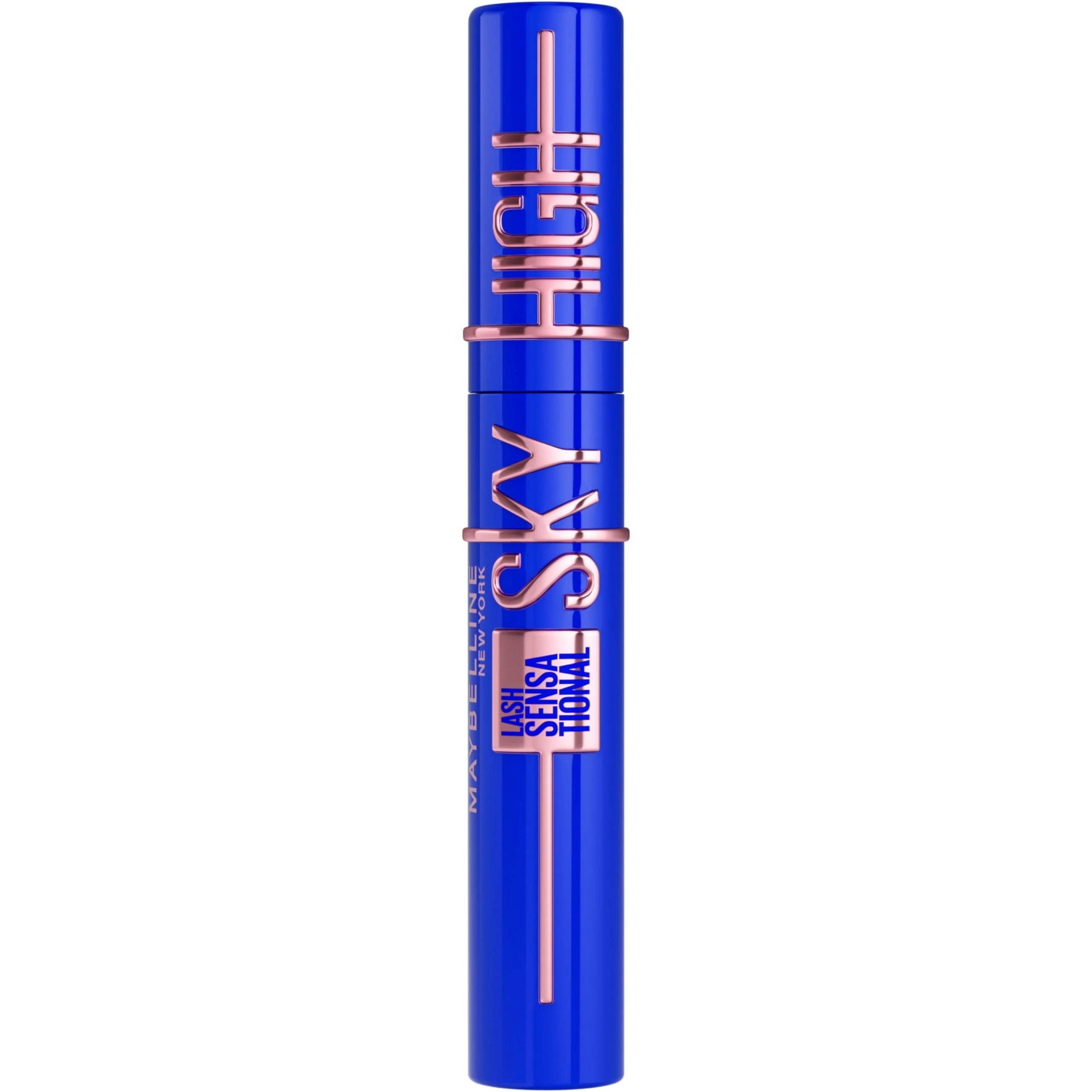 Maybelline Lash Sensational Sky High Washable Mascara, Volumizing, Lengthening, Defining, Curling, Multiplying, Buildable Mascara Make Up Formula, Blue Mist, 1 Count - Image 2