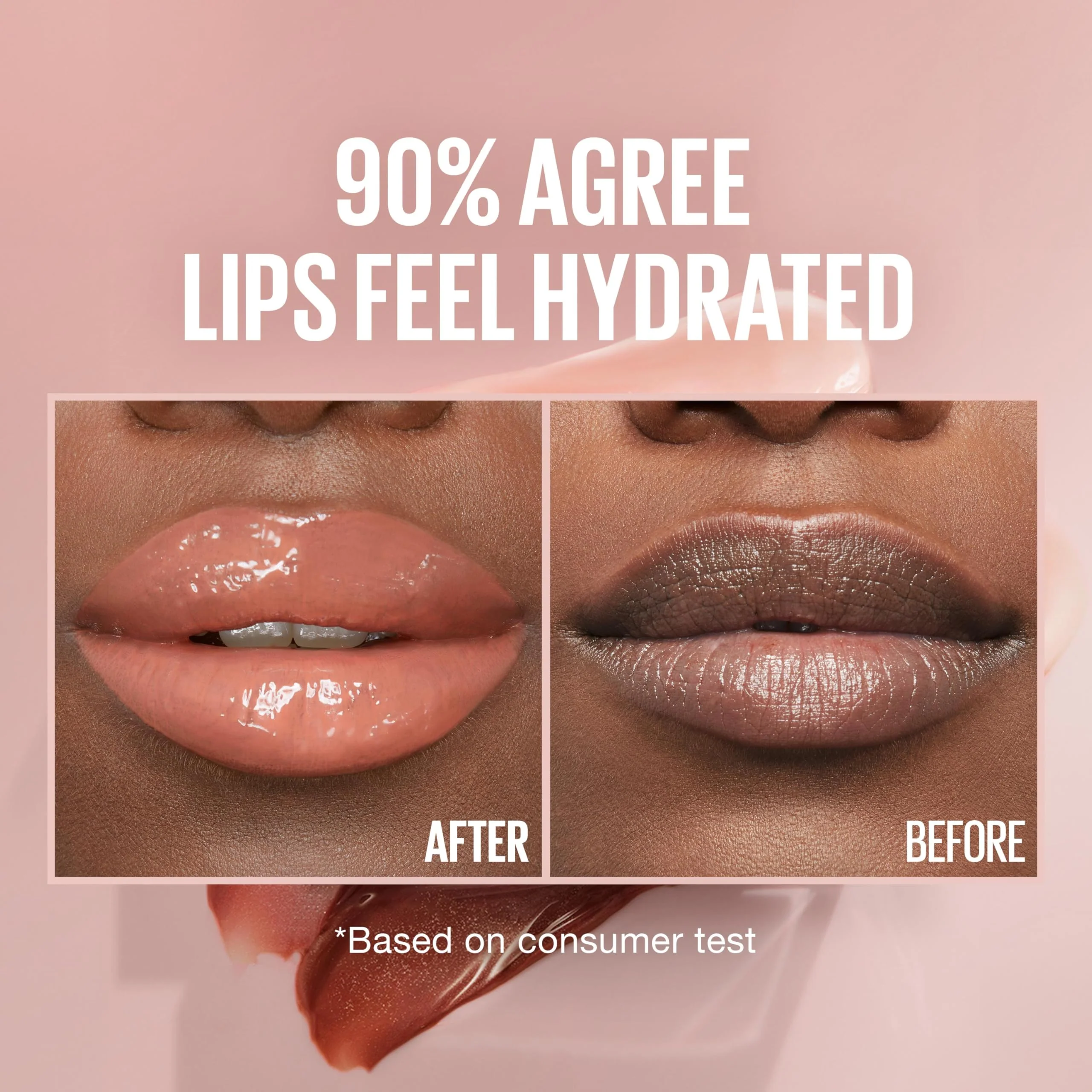 Maybelline Lifter Gloss, Hydrating Lip Gloss with Hyaluronic Acid, High Shine for Plumper Looking Lips, Amber, Cream Neutral, 0.18 Ounce - Image 5