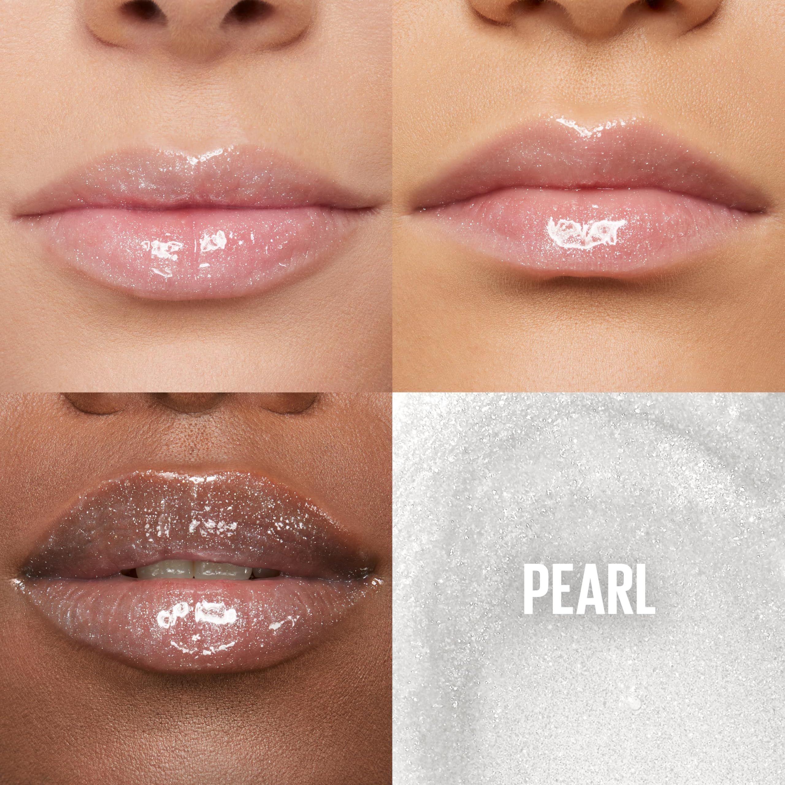 Maybelline Lifter Gloss, Hydrating Lip Gloss with Hyaluronic Acid, High Shine for Plumper Looking Lips, Pearl, Silver Pearl Clear, 0.18 Ounce - Image 7