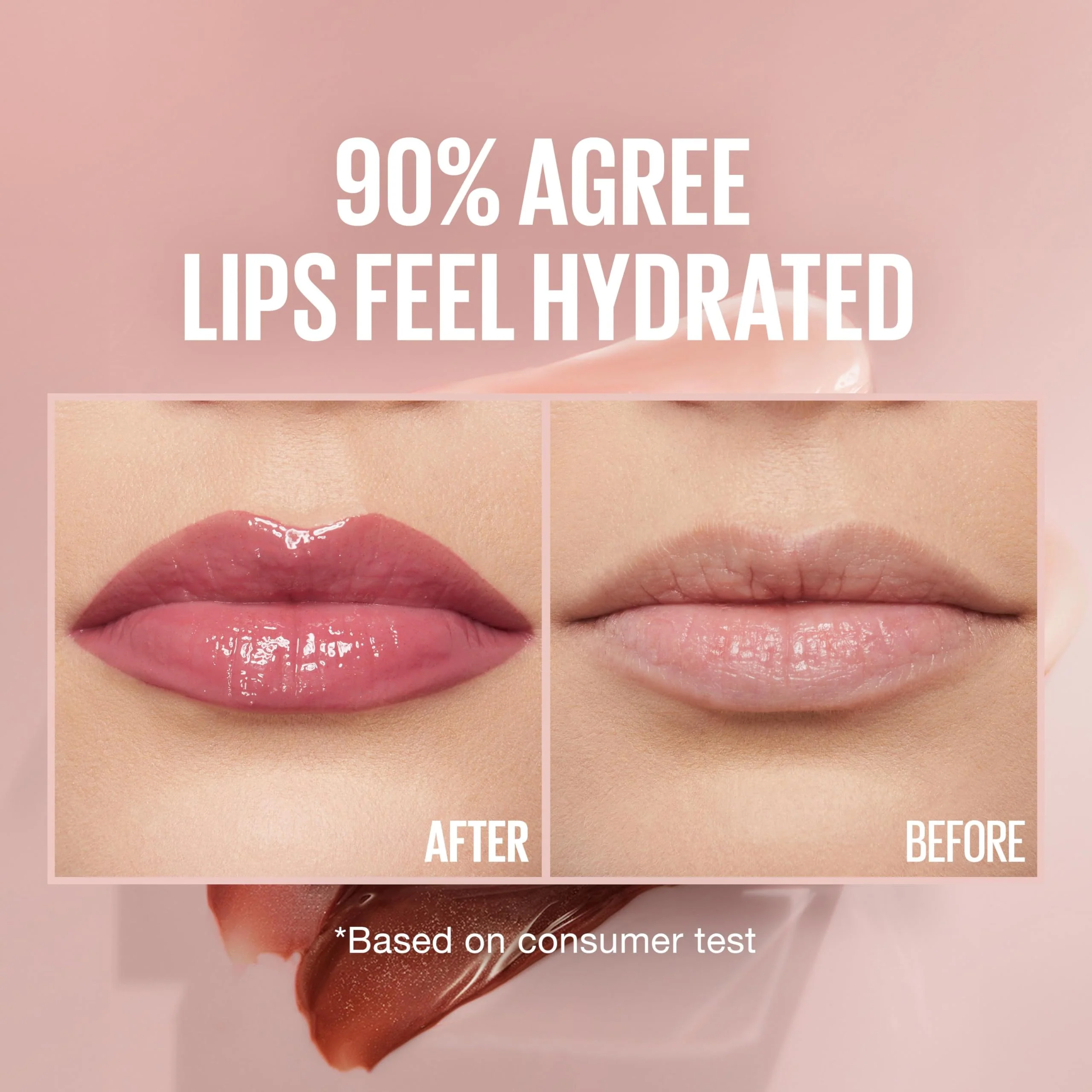 Maybelline Lifter Gloss, Hydrating Lip Gloss with Hyaluronic Acid, High Shine for Plumper Looking Lips, Petal, Warm Pink Neutral, 0.18 Ounce - Image 5