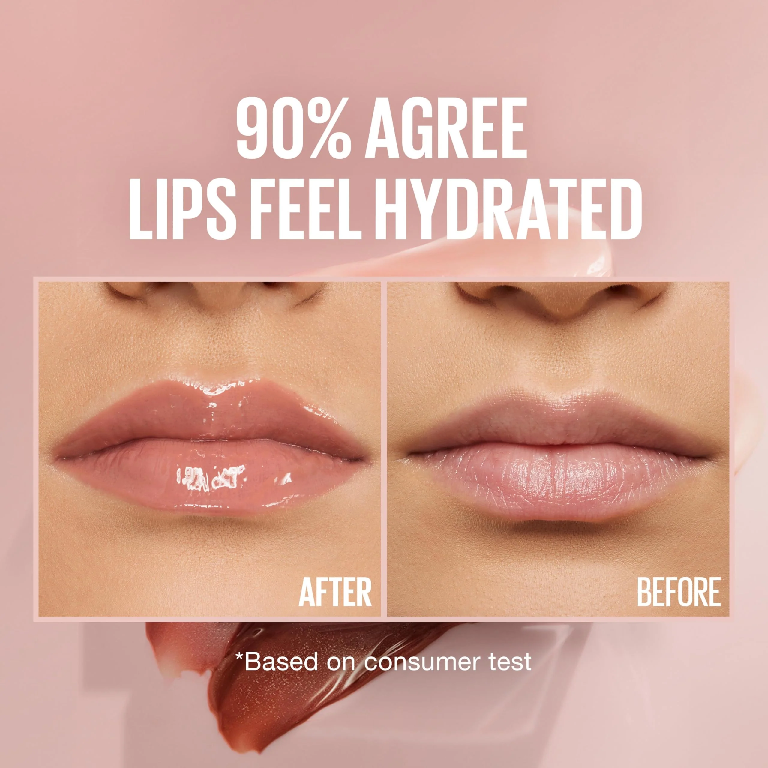 Maybelline Lifter Gloss, Hydrating Lip Gloss with Hyaluronic Acid, High Shine for Plumper Looking Lips, Stone, Rosey Neutral, 0.18 Ounce - Image 5