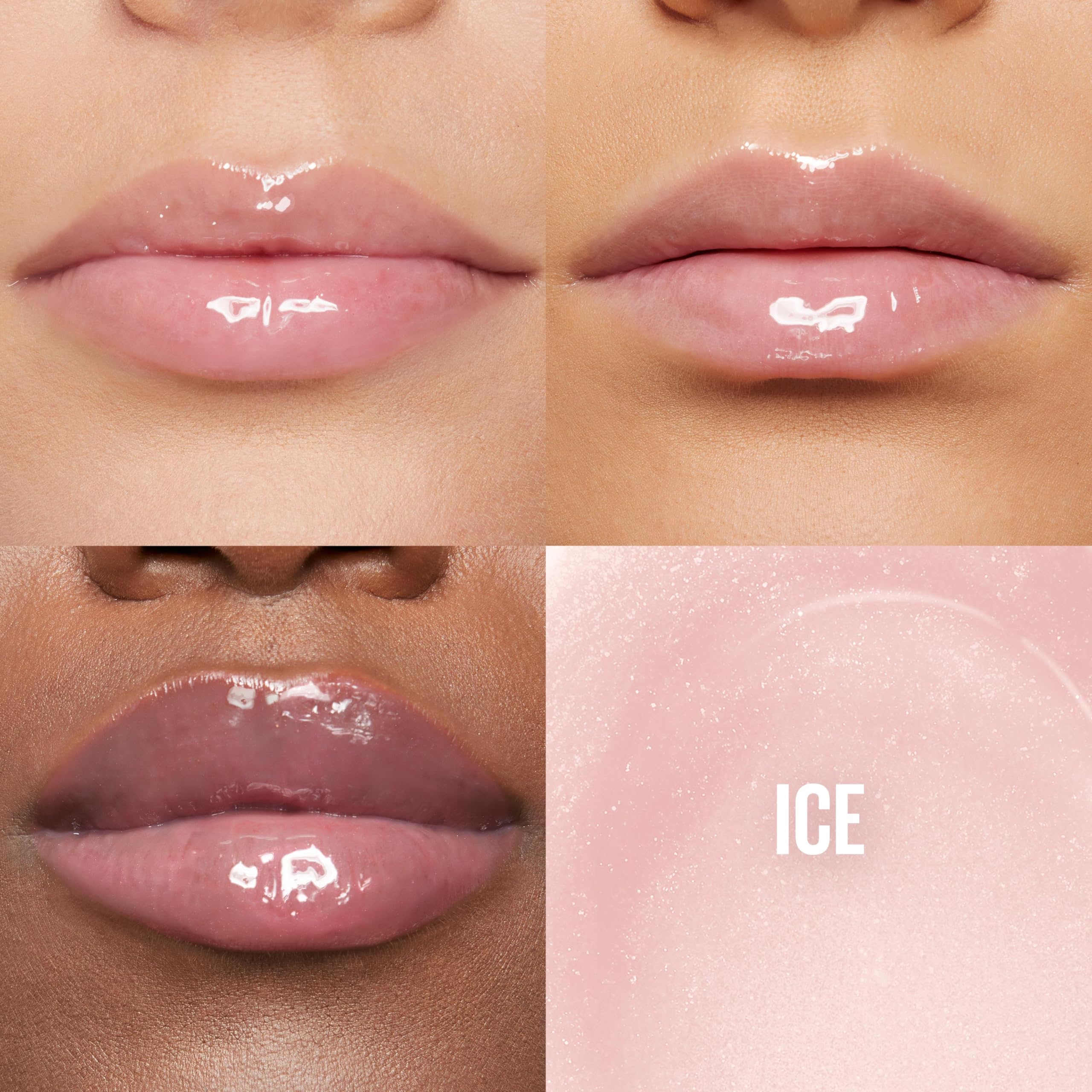 Maybelline Lifter Gloss, Hydrating Lip Gloss with Hyaluronic Acid, Ice, Pink Neutral, 0.18 Ounce - Image 11
