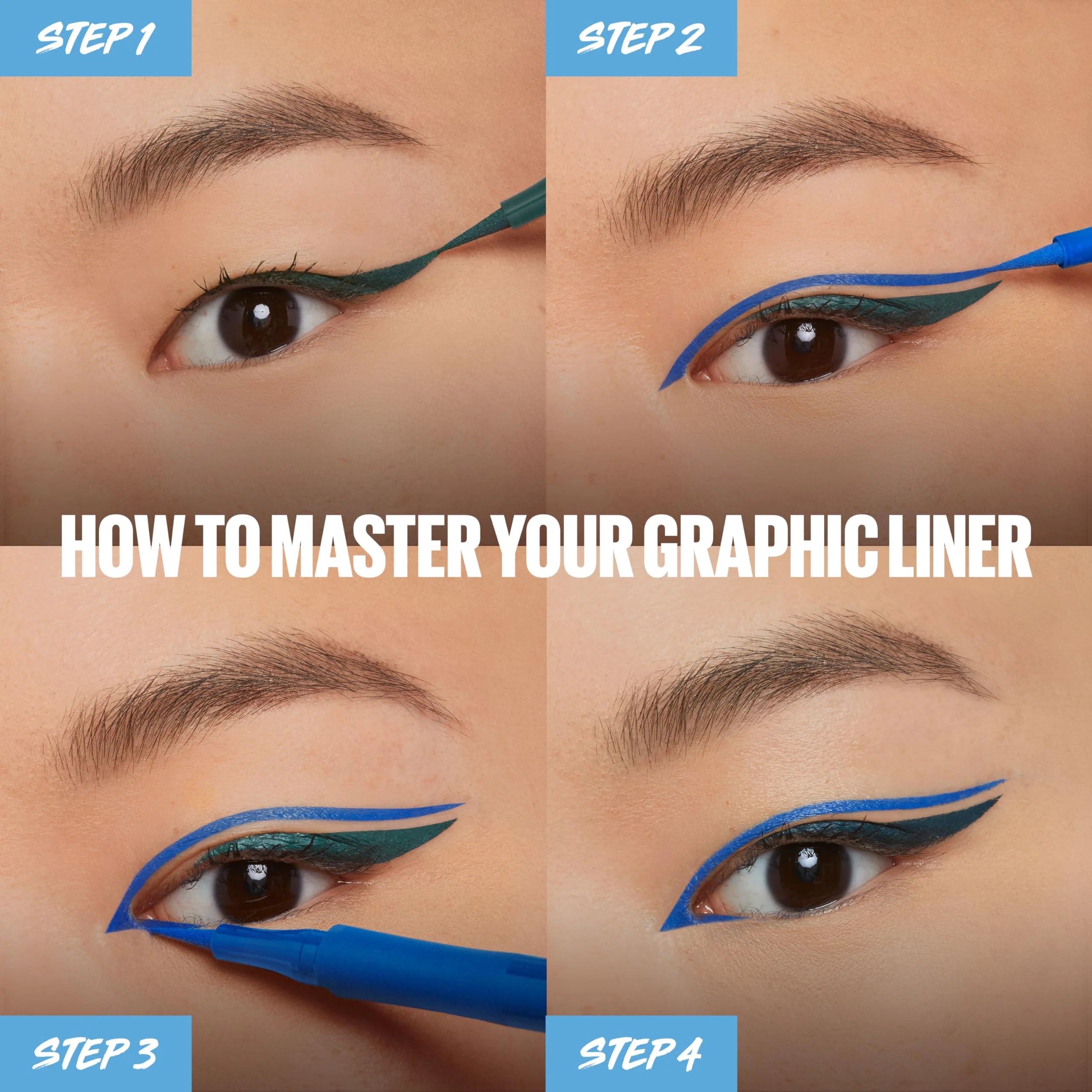 MAYBELLINE Master Precise All Day Liquid Eyeliner, Waterproof Eyeliner Makeup for up to 30HR Wear, Emerald Green, 1 Count - Image 5