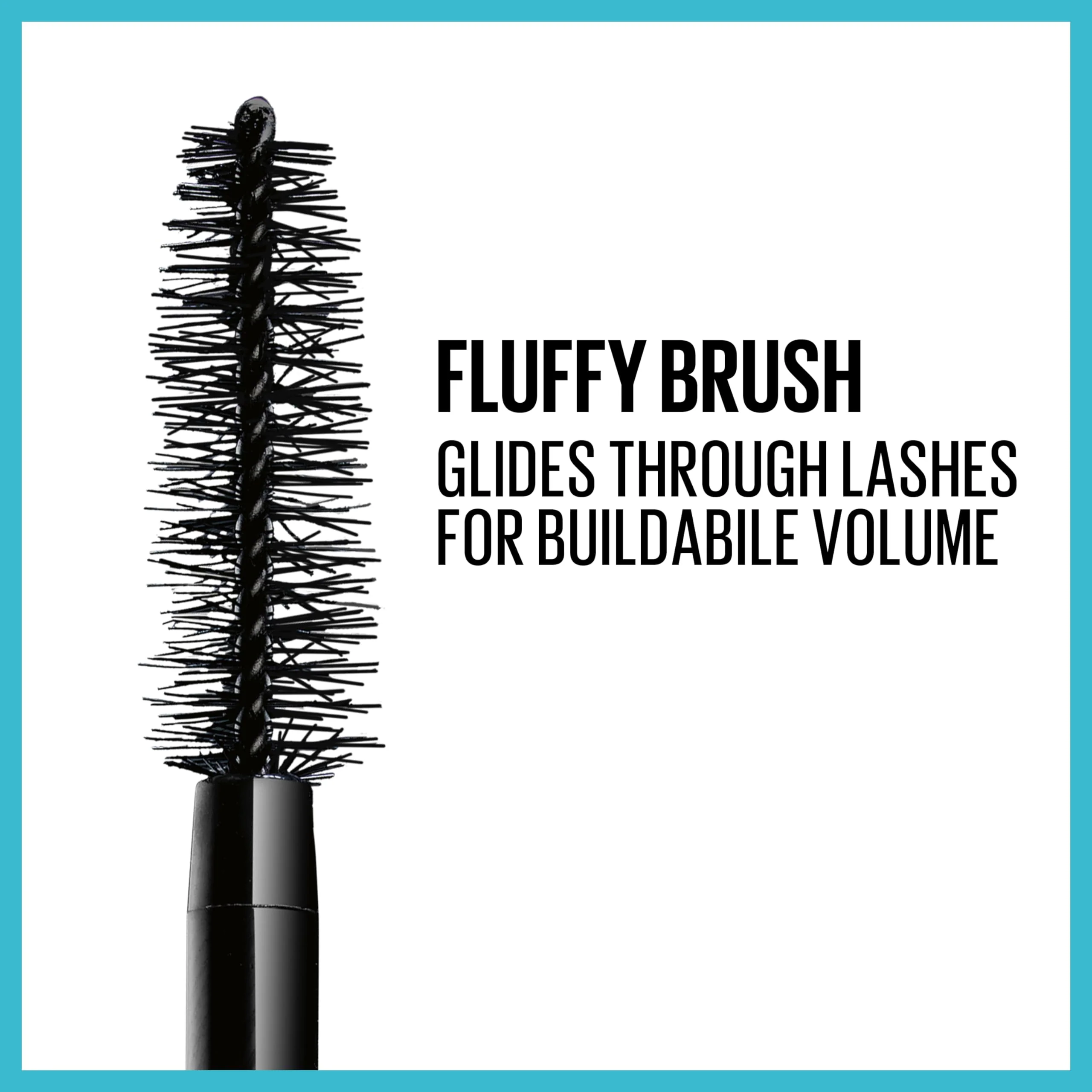 Maybelline New York Makeup Total Temptation Waterproof Mascara, Very Black, 0.3 Fl Oz (Pack of 1) , K2466800 - Image 5