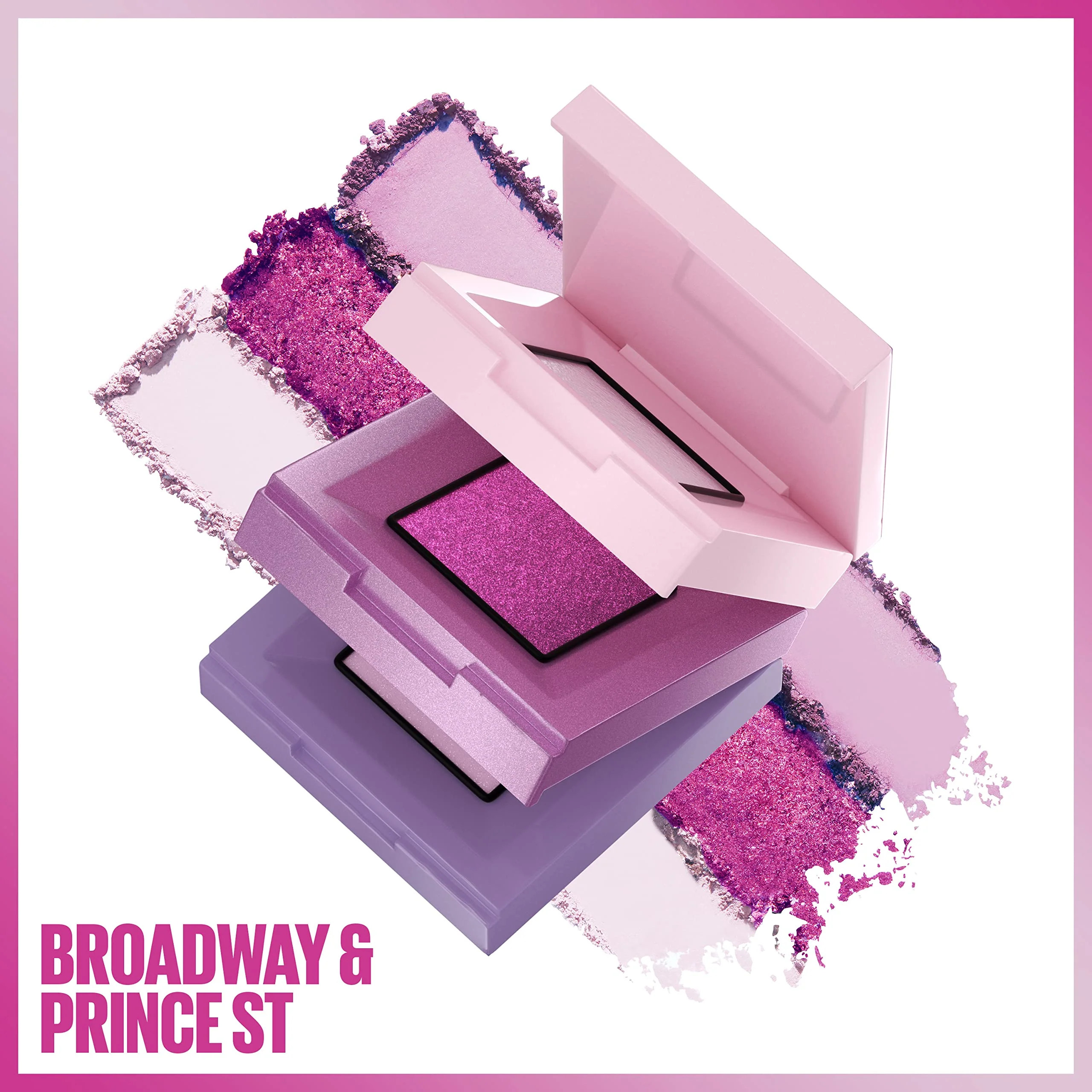 Maybelline New York Shadow Blocks Shadow Blocks Eyeshadow Palette, Stacked Eye Shadow Trio, Broadway & Prince St, 0.08 oz - Image 8