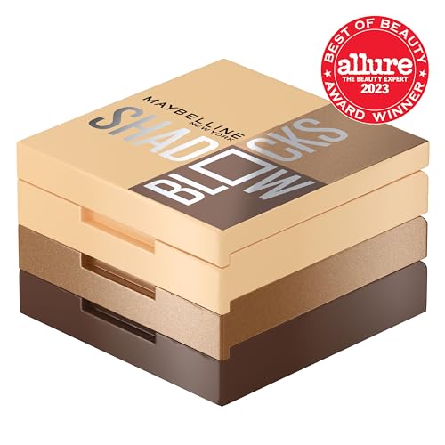 Maybelline New York Shadow Blocks Shadow Blocks Eyeshadow Palette, Stacked Eye Shadow Trio, North 3rd & Bedford Ave, 0.08 oz - Image 9