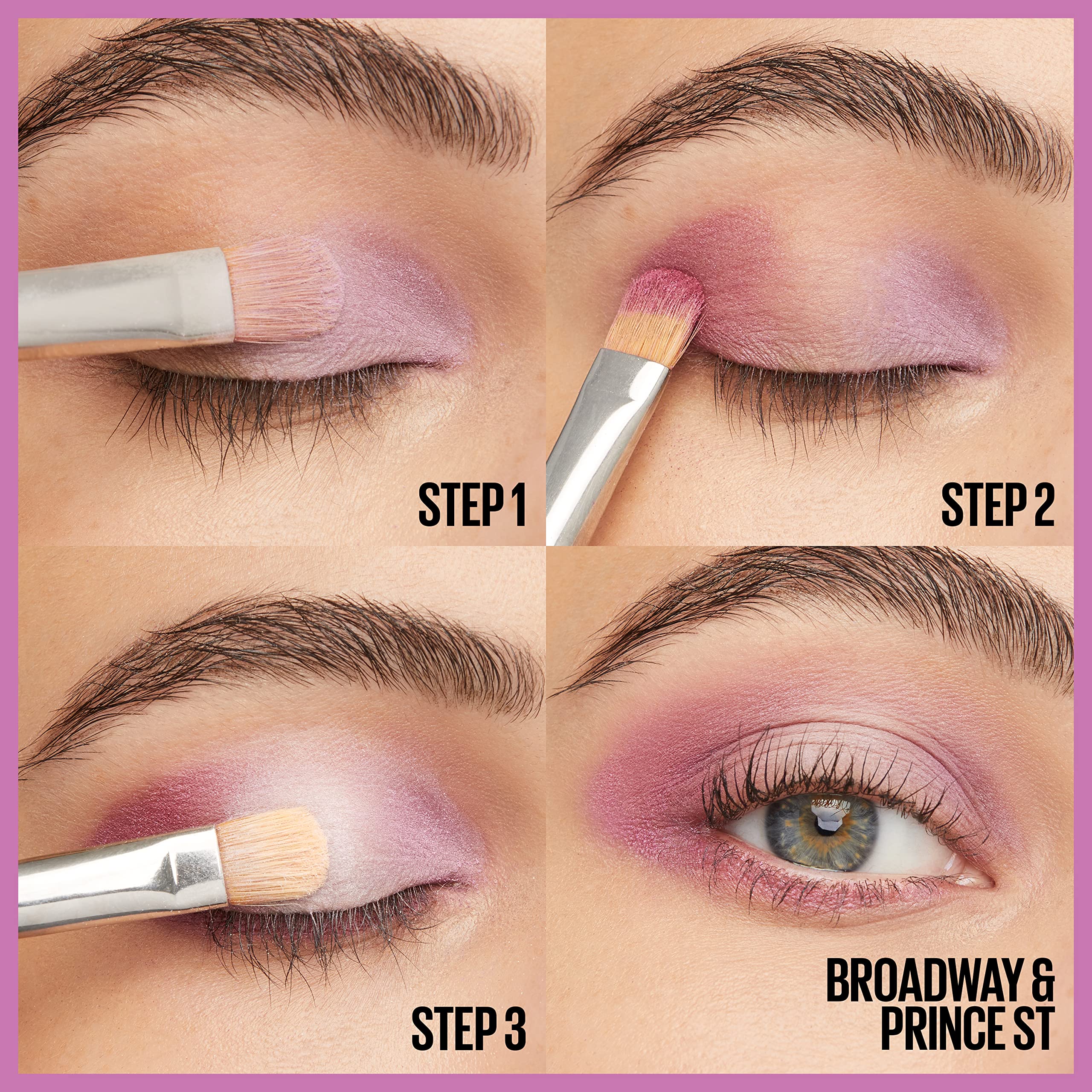 Maybelline New York Shadow Blocks Shadow Blocks Eyeshadow Palette, Stacked Eye Shadow Trio, West 4th & Perry St, 0.08 oz - Image 3