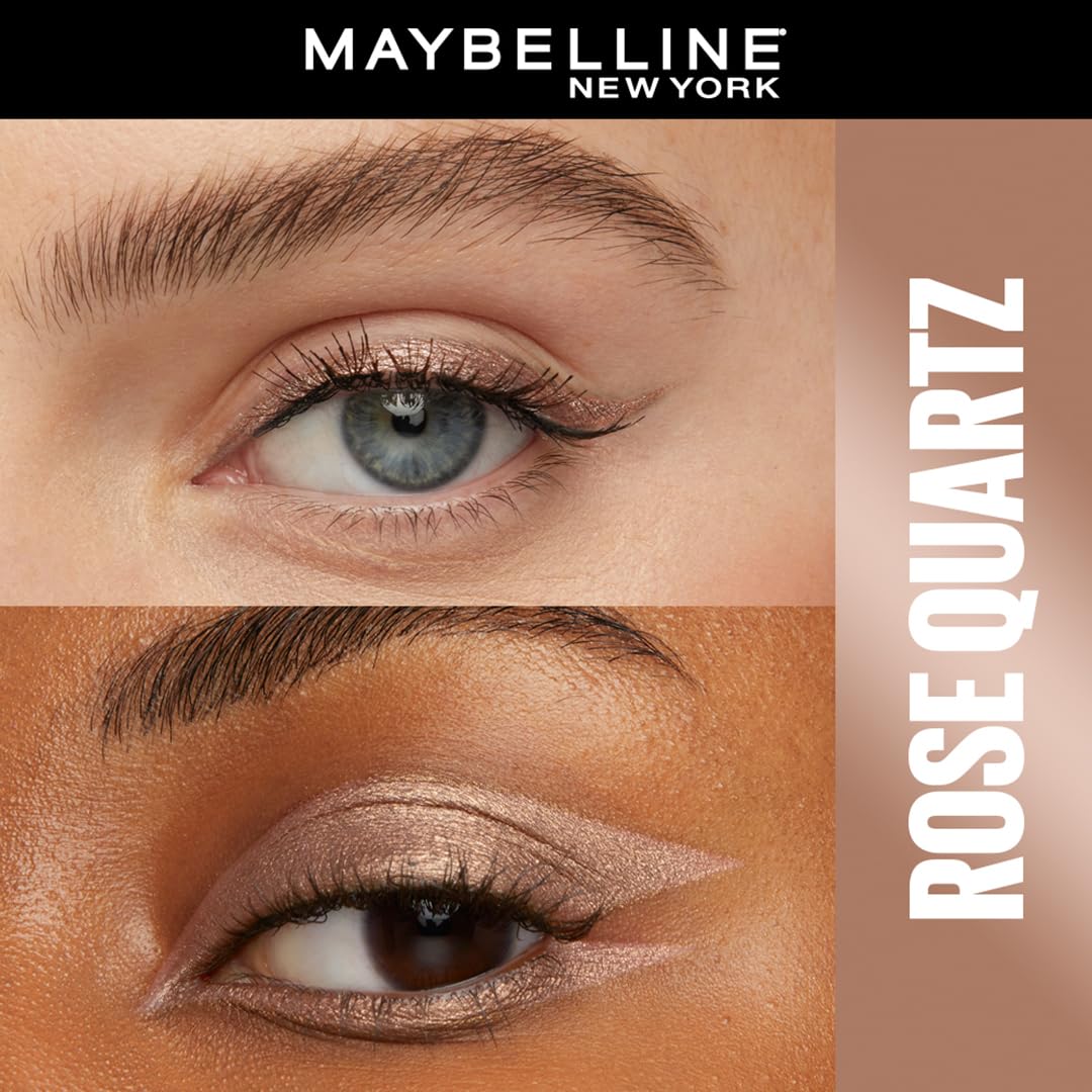 MAYBELLINE New York Tattoo Studio Long-Lasting Sharpenable Eyeliner Pencil, Glide on Smooth Gel Pigments with 36 Hour Wear, Waterproof Rose Quartz 0.04 oz - Image 8