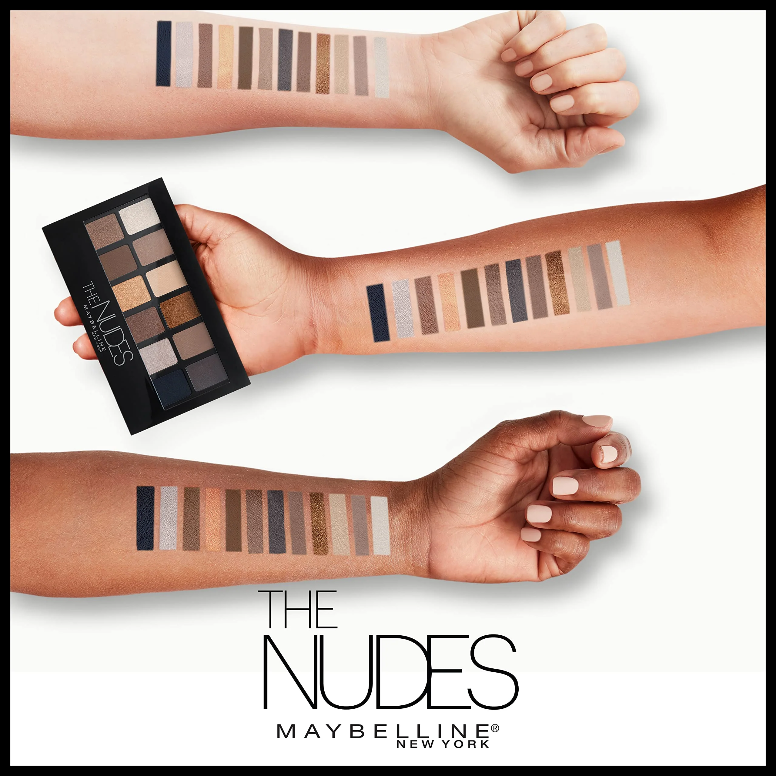 Maybelline New York The Nudes Eyeshadow Palette - Image 4