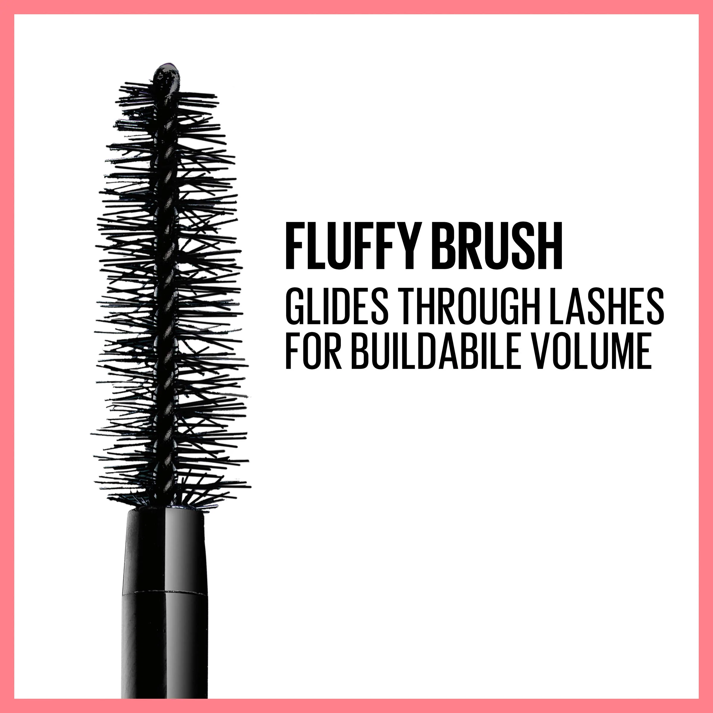 Maybelline New York Total Temptation Washable Mascara, Blackest Black, 0.27 fl. oz. - Image 6